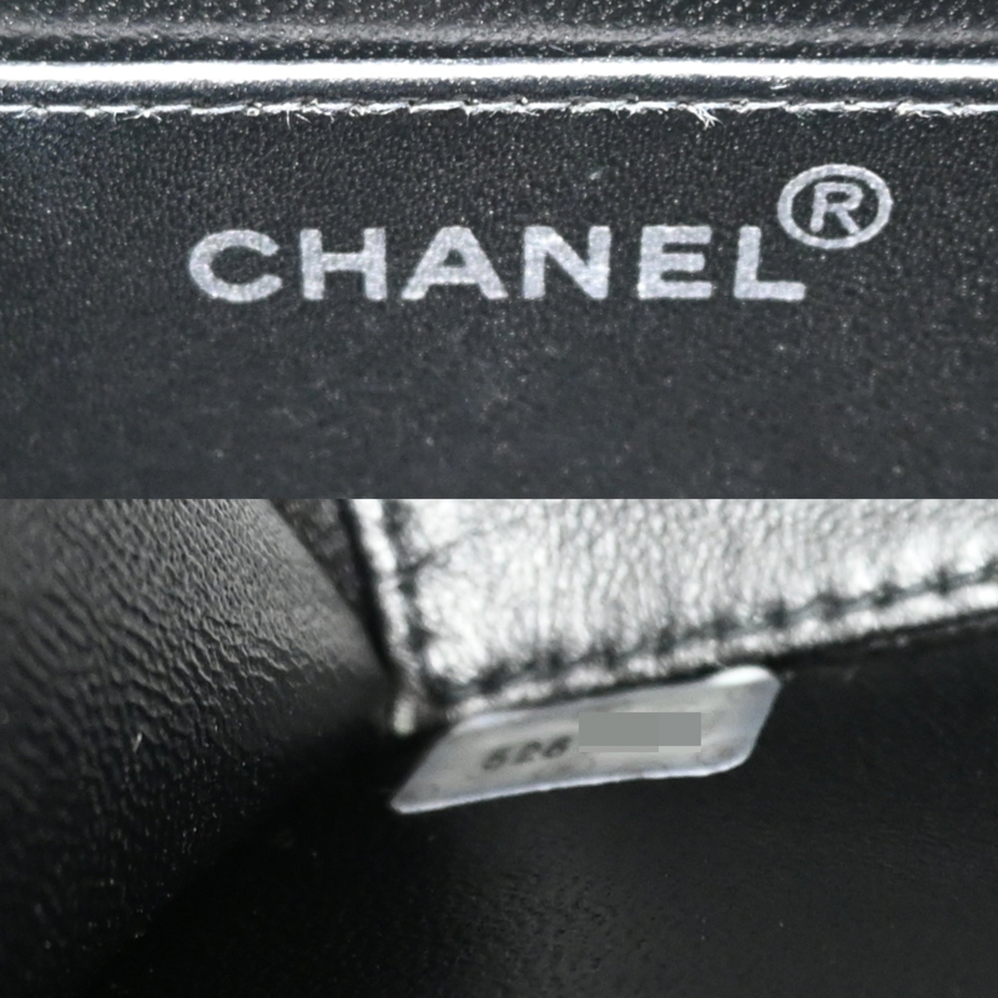 Chanel Grained Calfskin Handbag (Pre-Owned)