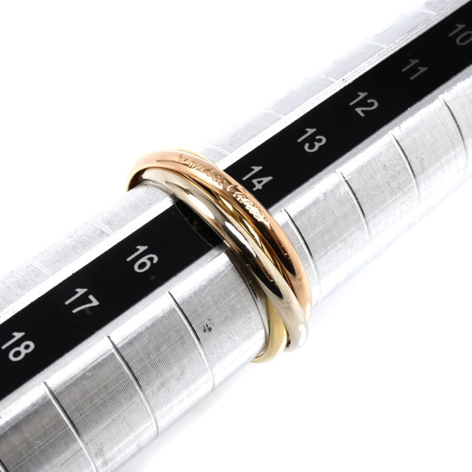 Cartier Yellow Gold (18K) Pink Gold (18K) White Gold (18K) Band Ring (Pre-Owned)