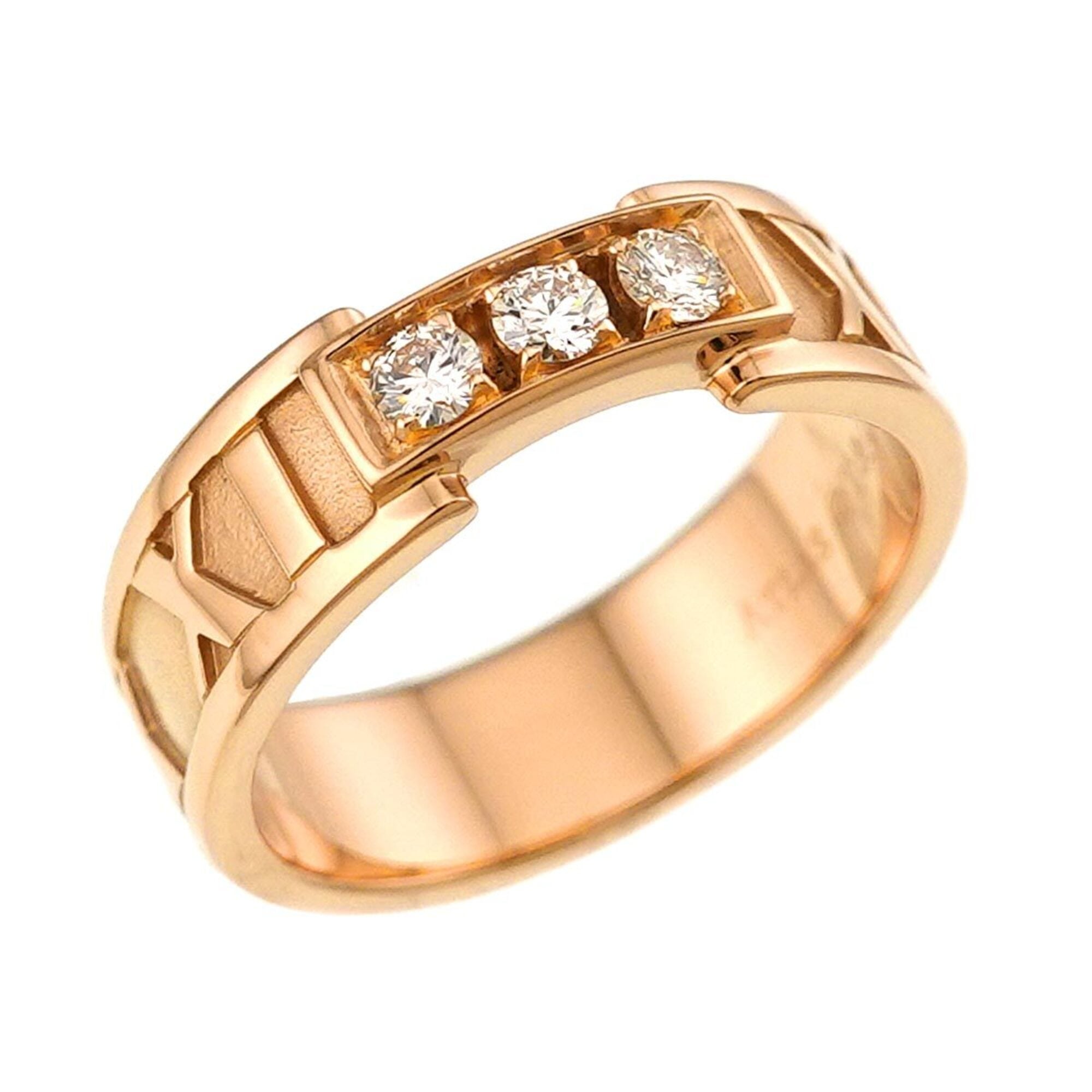 Tiffany Pink Gold (18K) Band Ring (Pre-Owned)