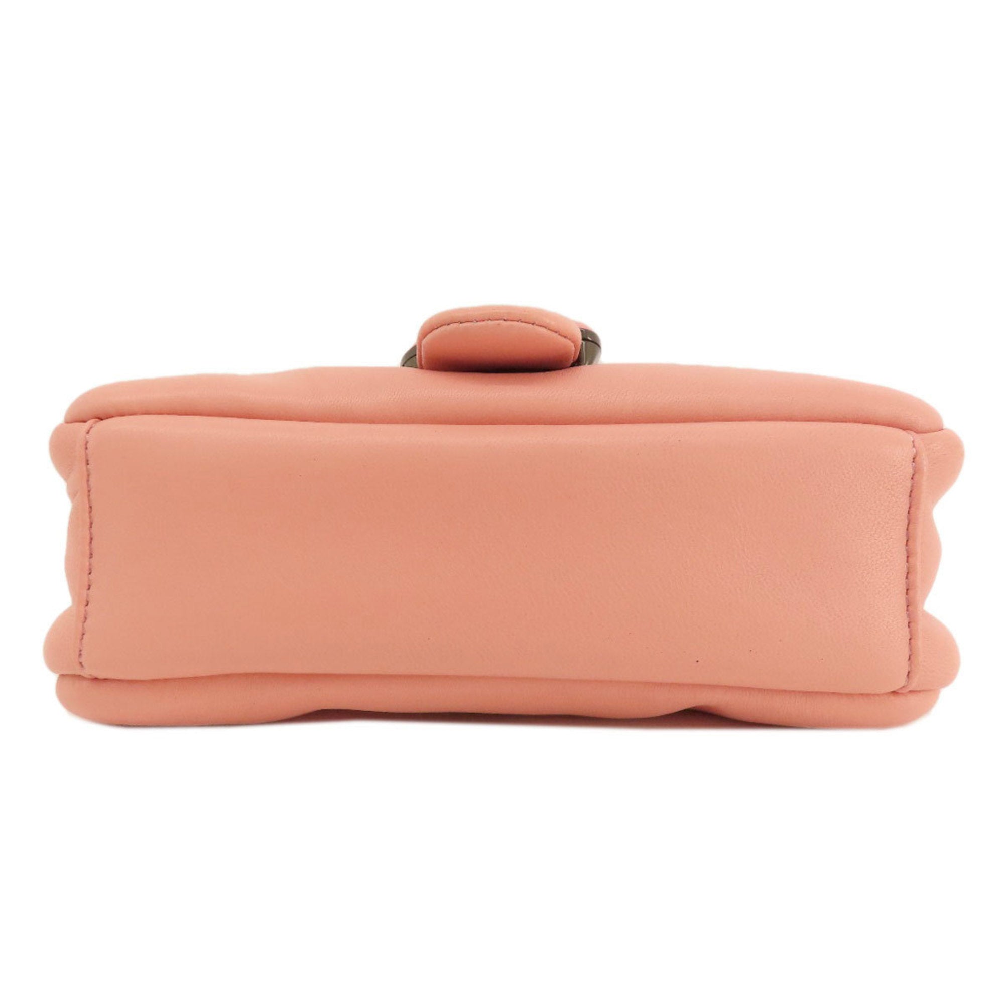 Coach Pink Leather Handbag (Pre-Owned)