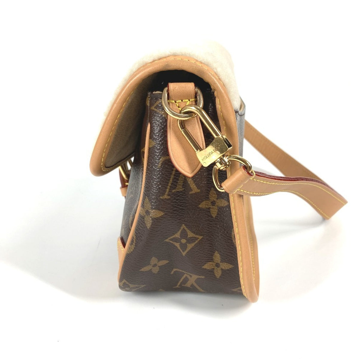 Louis Vuitton Brown Monogram Shoulder Bag Tote Bag (Pre-Owned)
