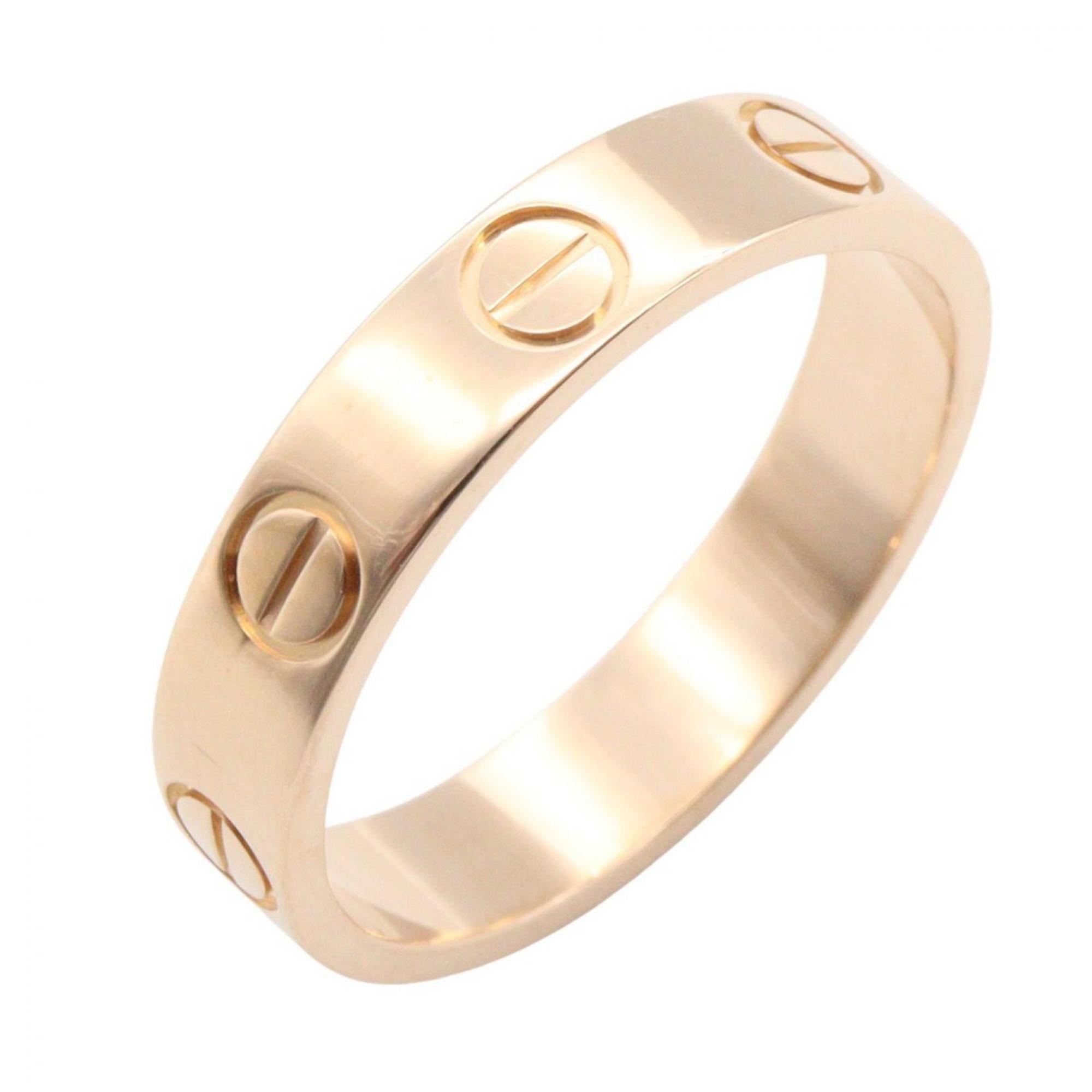 Cartier Gold Pink Gold (18K) Band Ring (Pre-Owned)