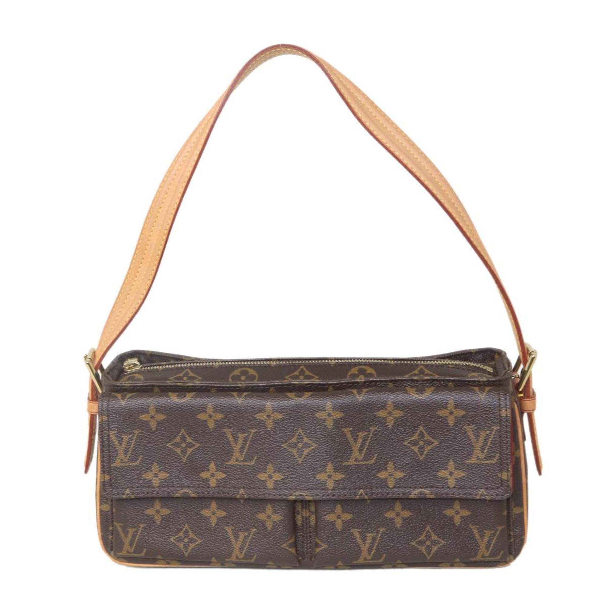 Louis Vuitton Brown Monogram Handbag (Pre-Owned)