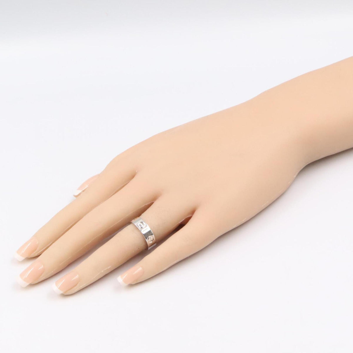 Cartier Silver White Gold (18K) Band Ring (Pre-Owned)
