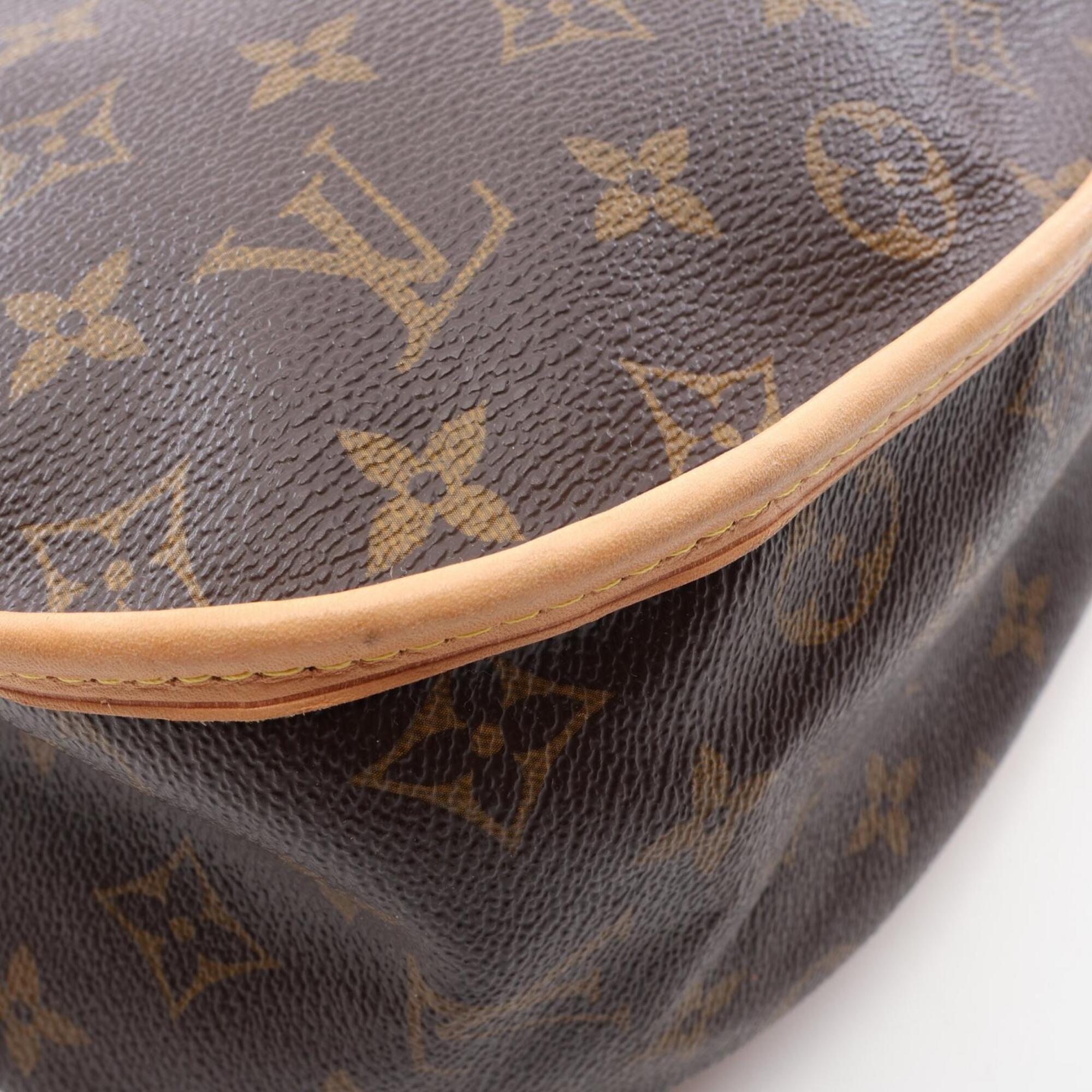 Louis Vuitton Brown Pvc Leather Handbag Shoulder Bag (Pre-Owned)