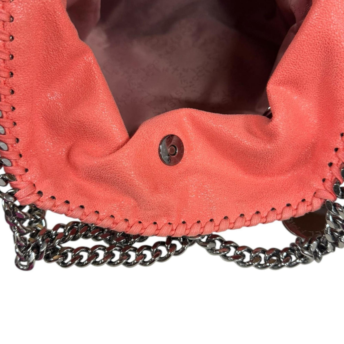 Stella Mccartney Orange Polyester Shoulder Bag (Pre-Owned)