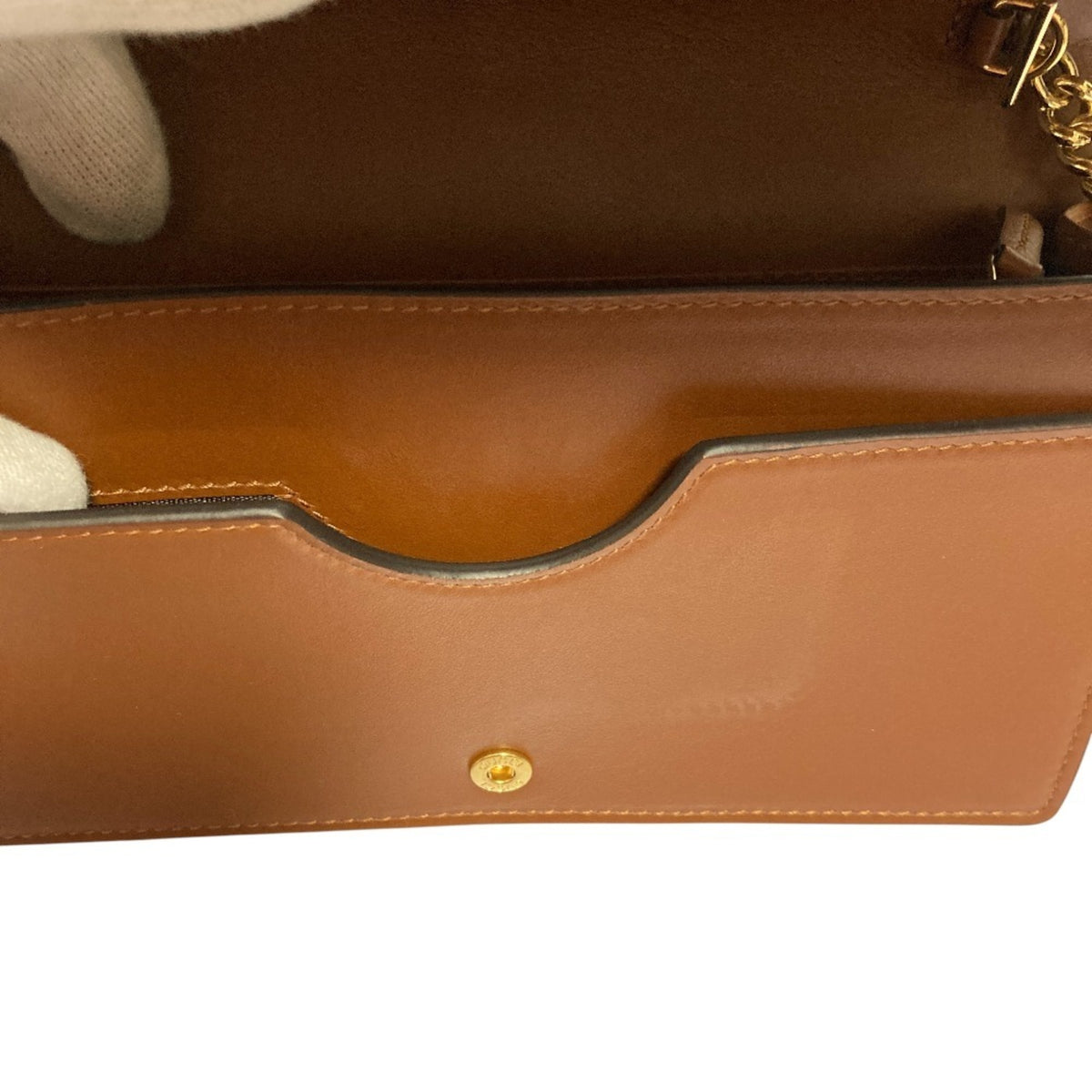 Gucci Brown Leather Shoulder Bag (Pre-Owned)
