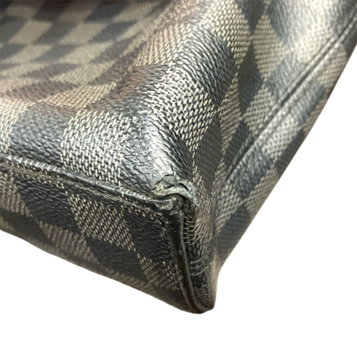 Louis Vuitton Black Damier Graphite Leather Briefcase (Pre-Owned)