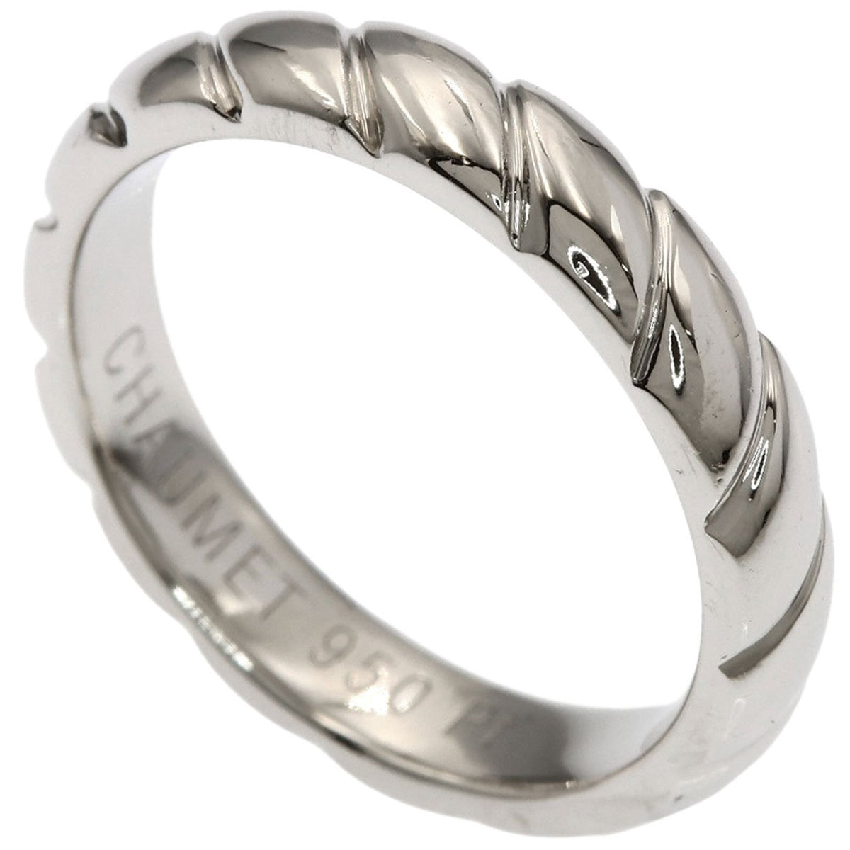 Chaumet Platinum 950 Band Ring (Pre-Owned)