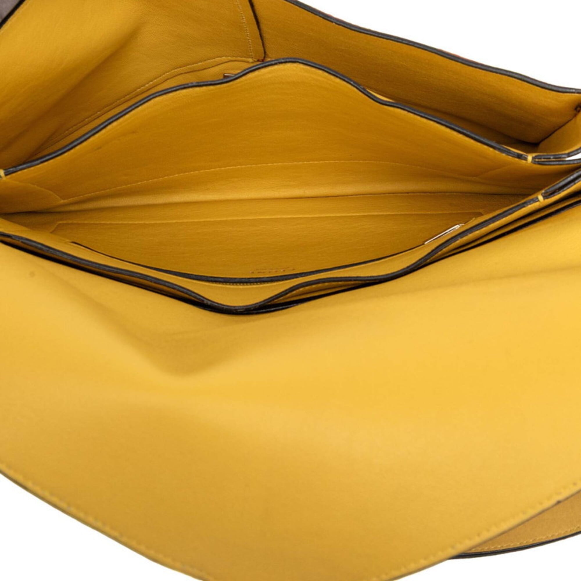 Celine Multi-Color Suede Leather Shoulder Bag (Pre-Owned)