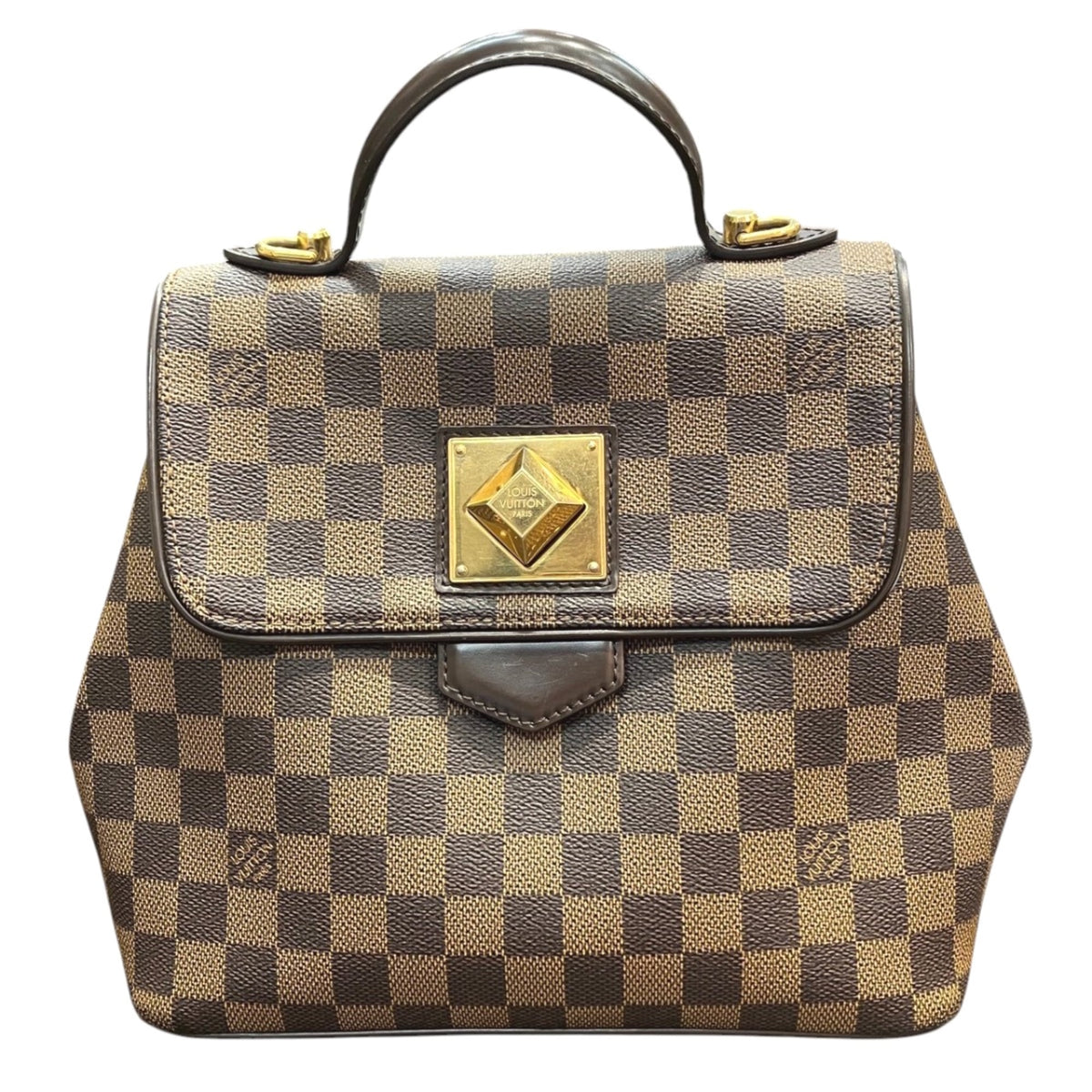 Louis Vuitton Brown Damier Canvas Galle Damier Canvas Handbag (Pre-Owned)