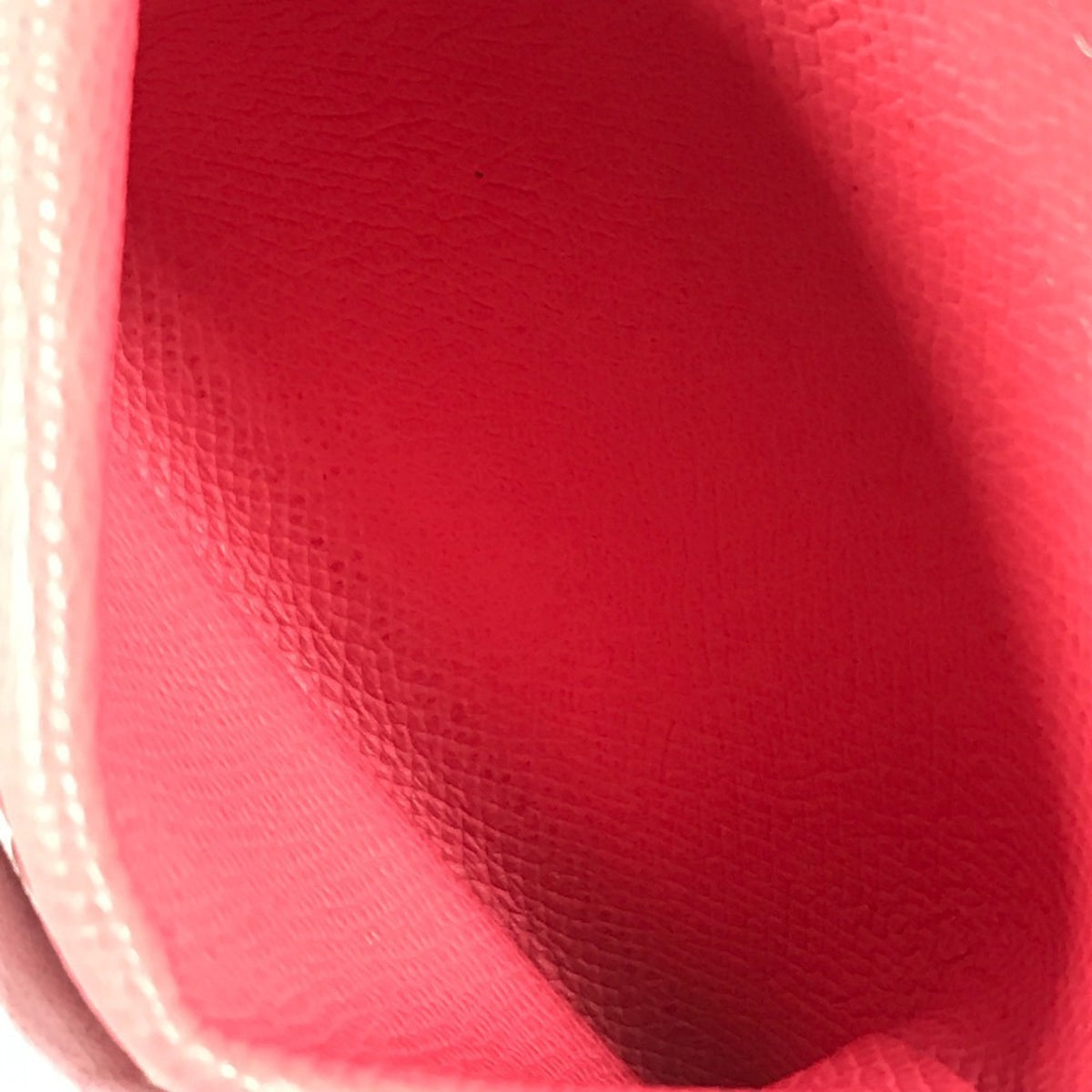 Hermes Pink Rose Azalee Epsom Leather Coin Purse/Coin Case (Pre-Owned)