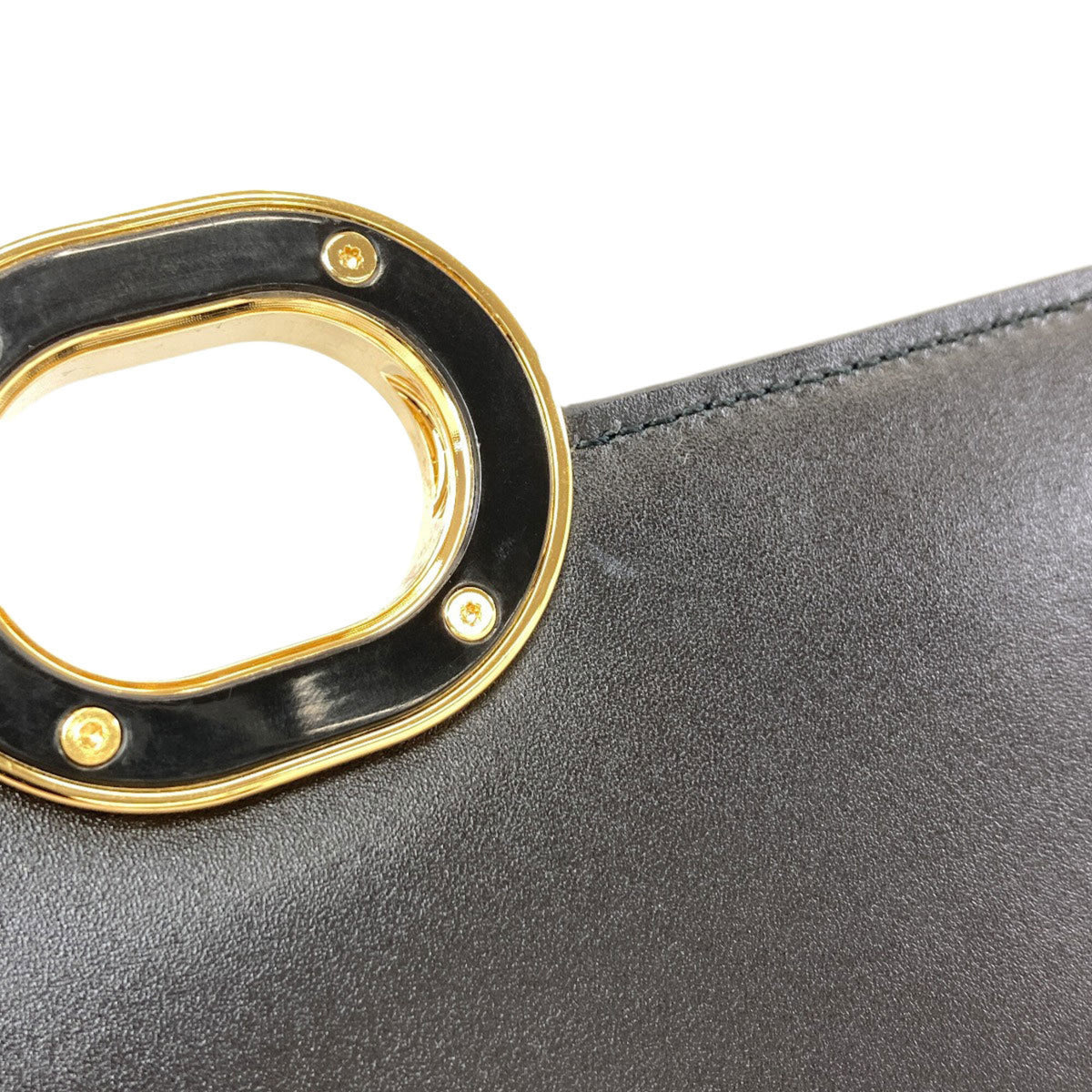 Gucci Black Leather Shoulder Bag (Pre-Owned)