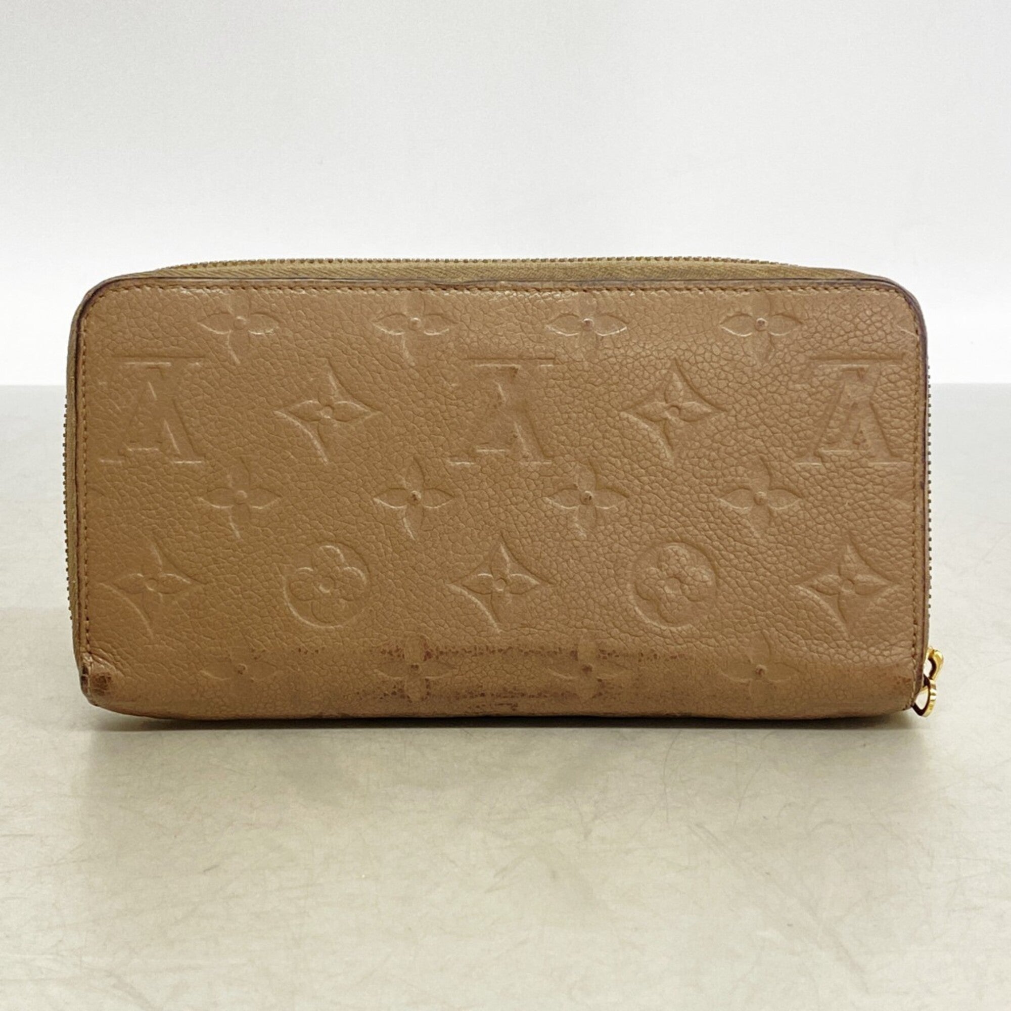 Louis Vuitton Taupe Long Wallet (Bi-Fold) (Pre-Owned)
