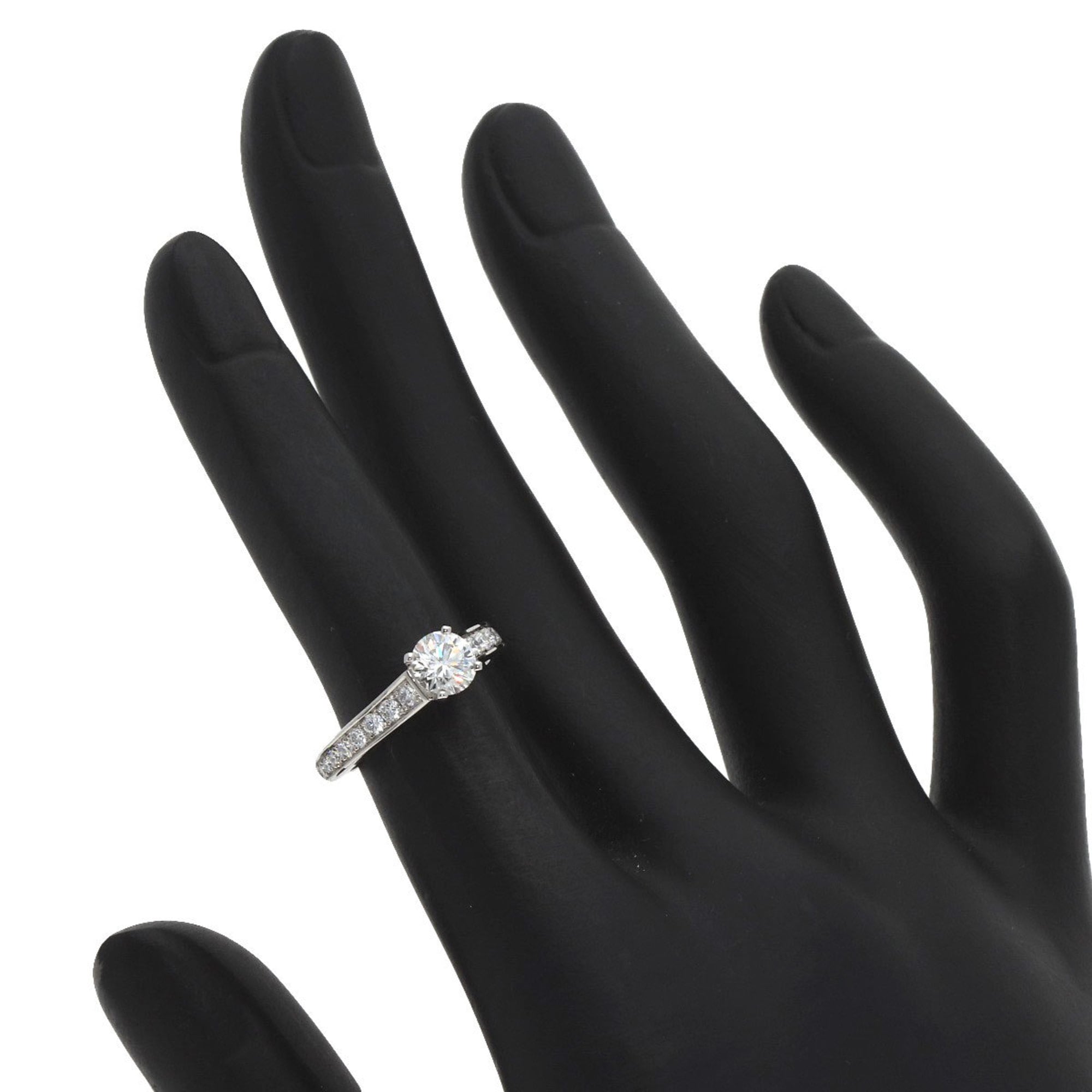 Cartier Platinum 950 Band Ring (Pre-Owned)