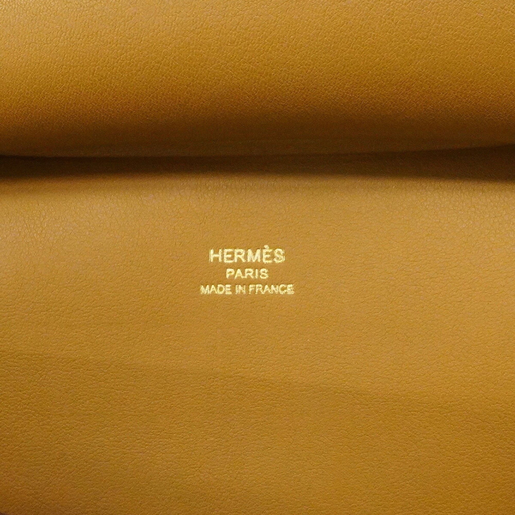 Hermes Brown Swift Leather Shoulder Bag (Pre-Owned)