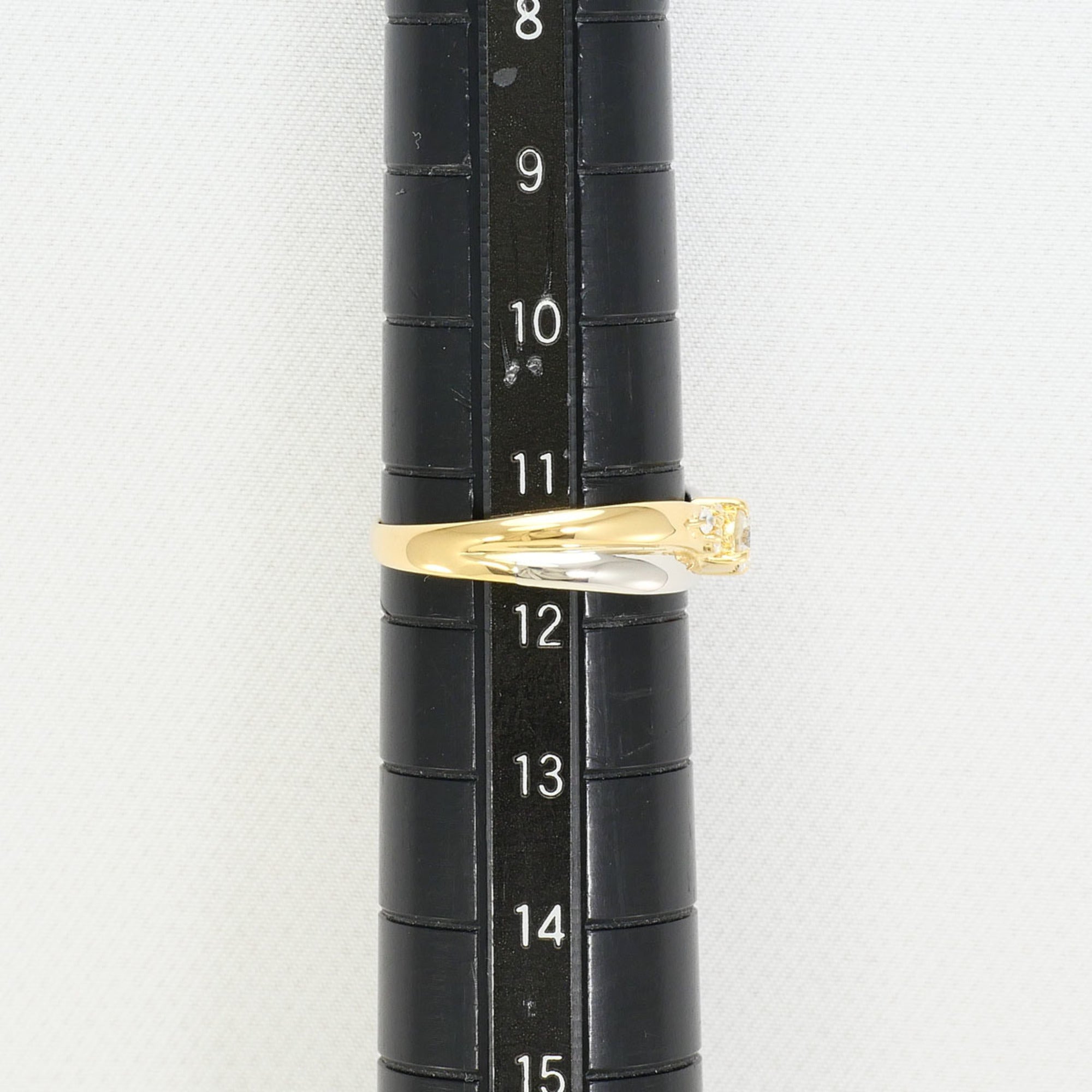 Unbranded Platinum Yellow Gold Yellow Gold (18K) Platinum 900 Band Ring (Pre-Owned)