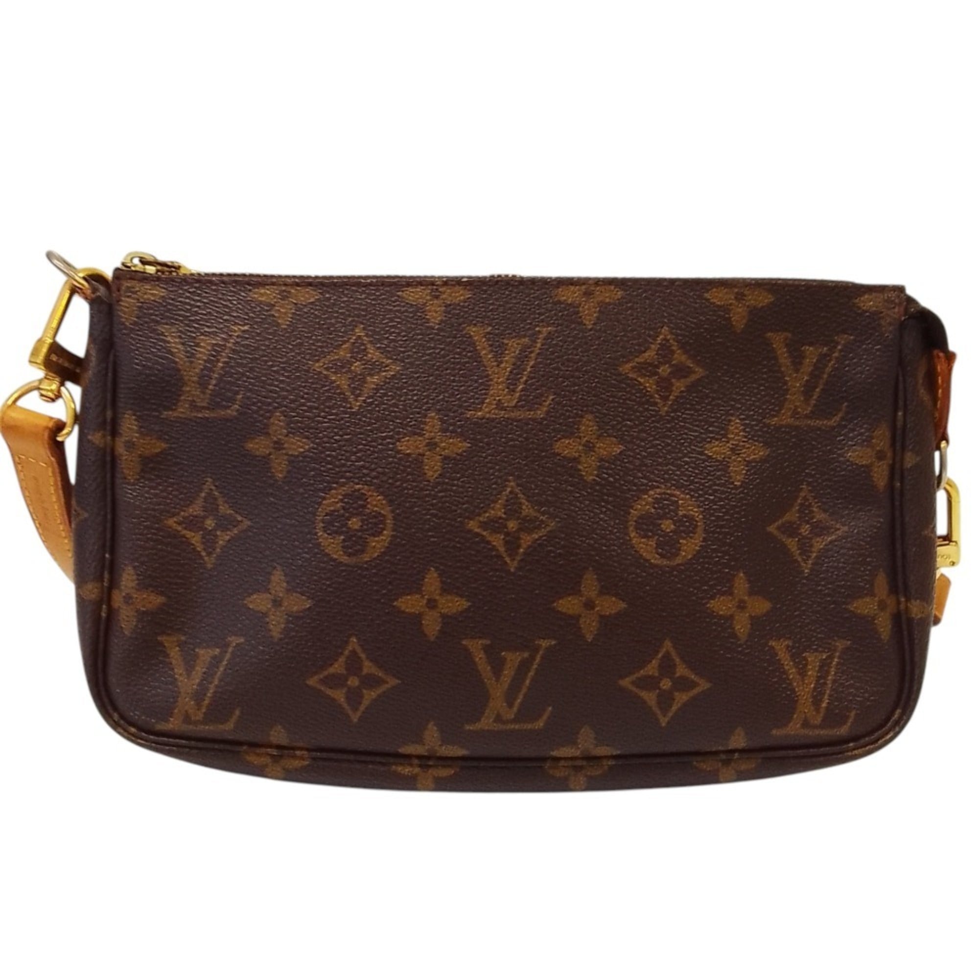 Louis Vuitton Brown Monogram Monogram Pochette Shoulder Bag (Pre-Owned)