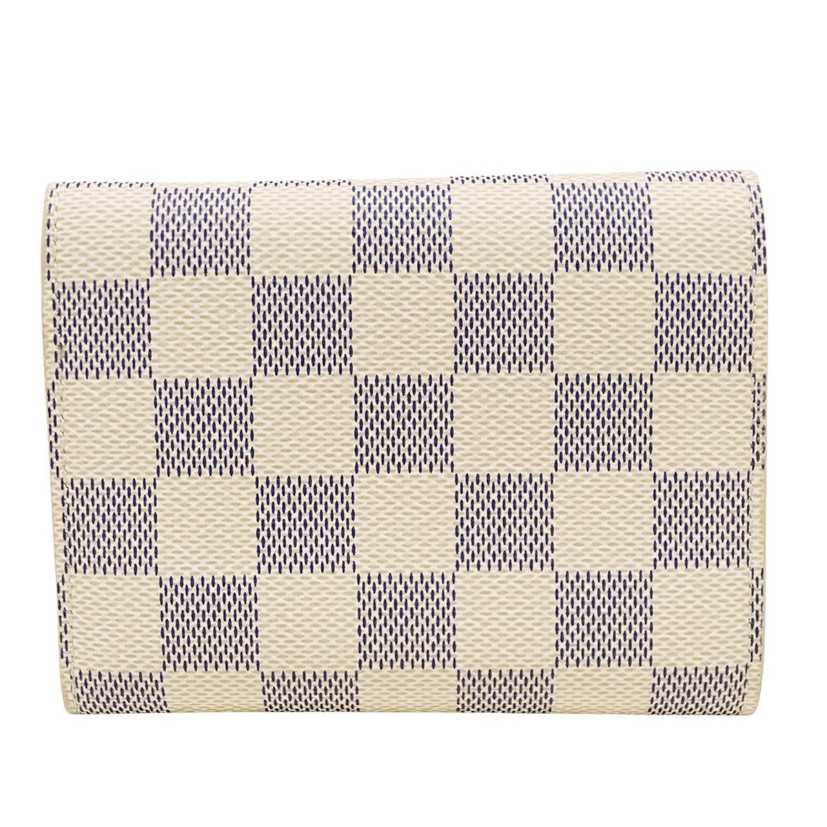 Louis Vuitton Ivory Damier Azur Wallet (Tri-Fold) (Pre-Owned)