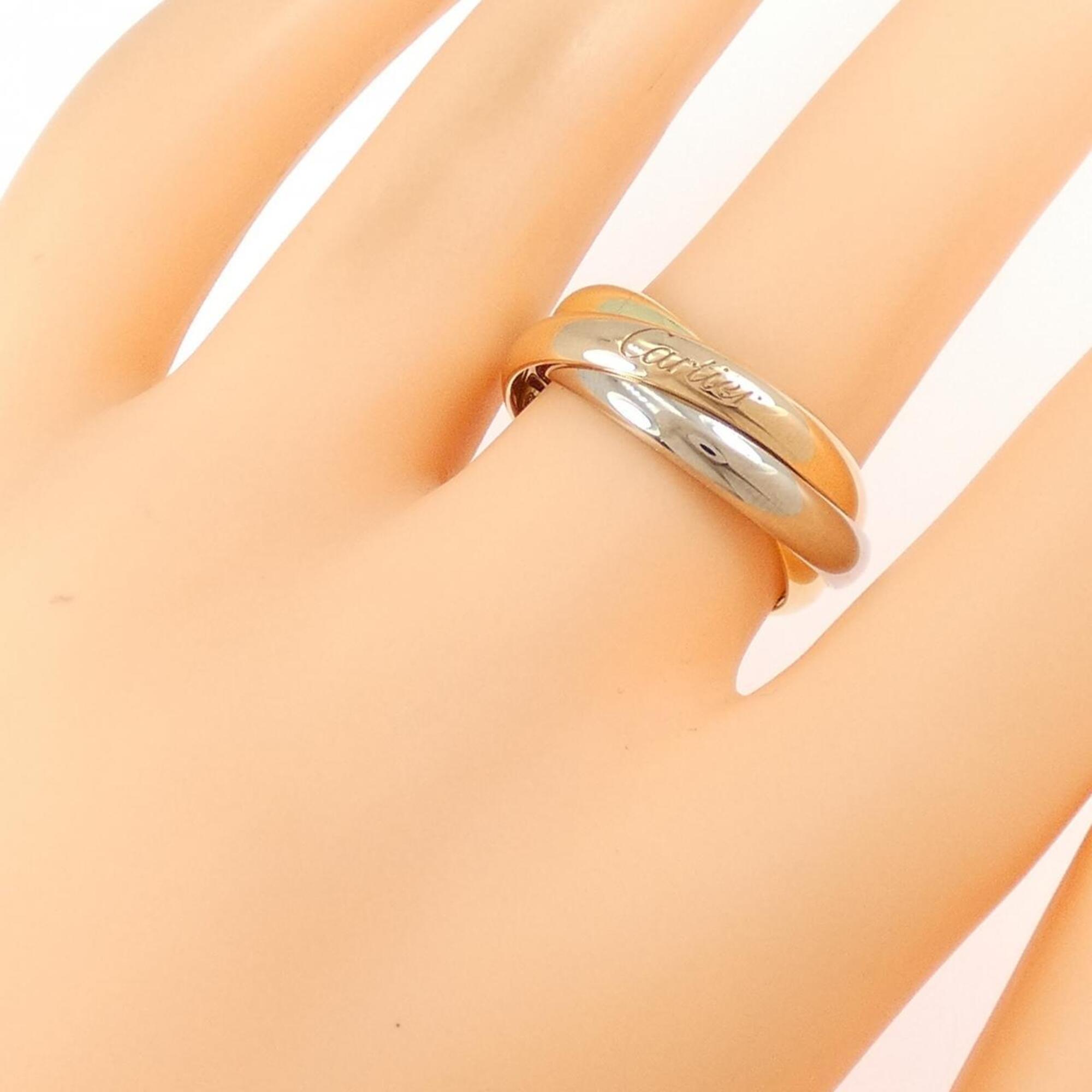 Cartier Yellow Gold (18K) Pink Gold (18K) White Gold (18K) Band Ring (Pre-Owned)
