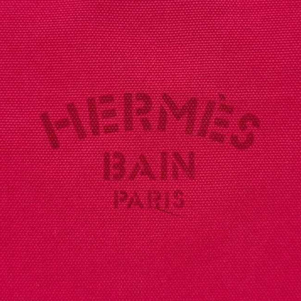 Hermes Pink Cotton Pouch (Pre-Owned)