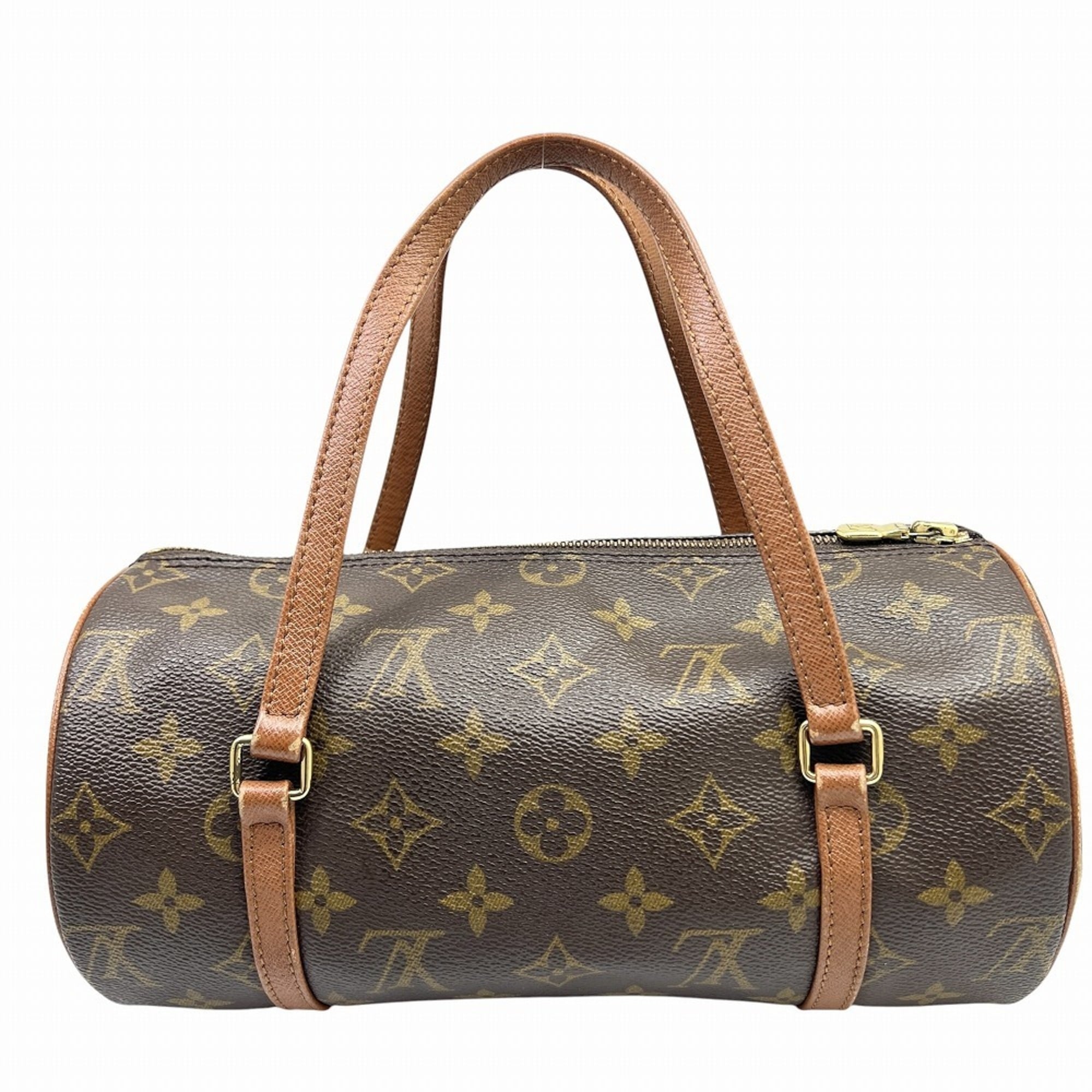 Louis Vuitton Brown Monogram Boston Bag Handbag (Pre-Owned)