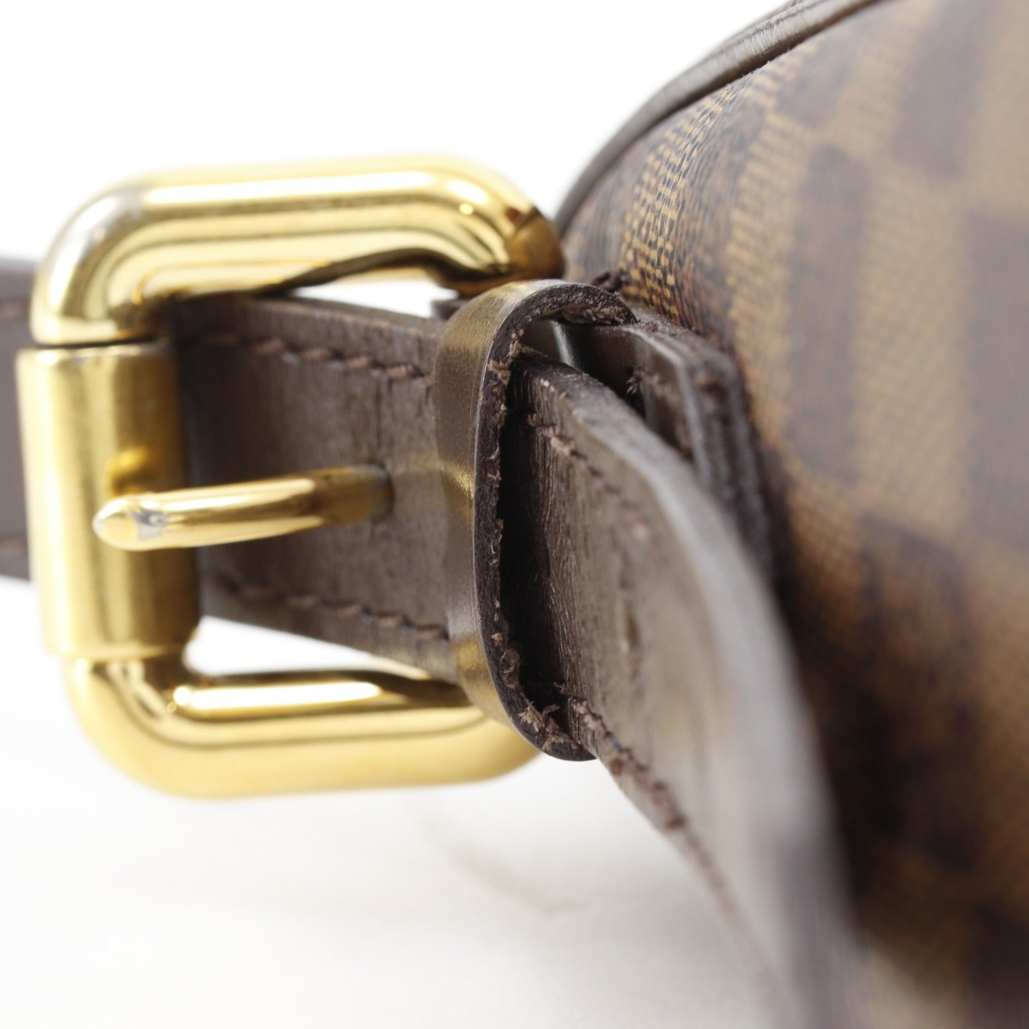 Louis Vuitton Damier Brown Damier Canvas Shoulder Bag (Pre-Owned)