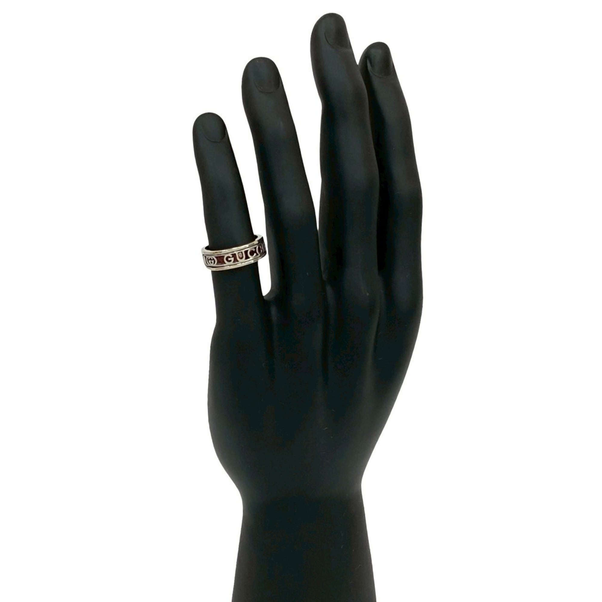 Gucci Silver Silver 925 Band Ring (Pre-Owned)