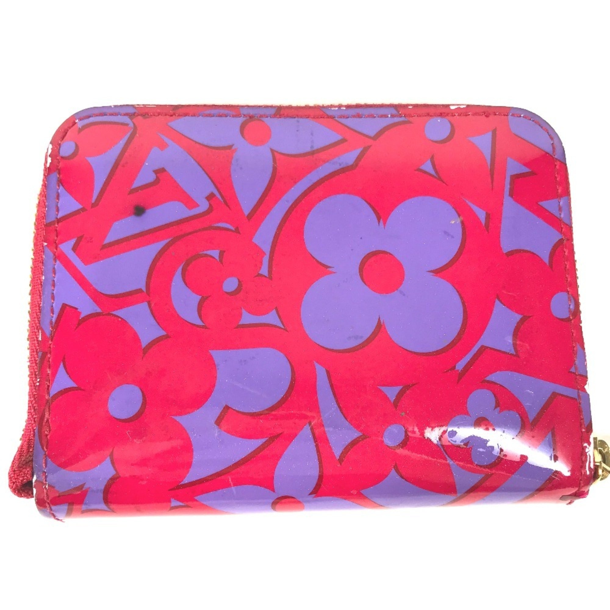 Louis Vuitton Monogram Indian Rose Monogram Purple Monogram Coin Purse/Coin Case (Pre-Owned)