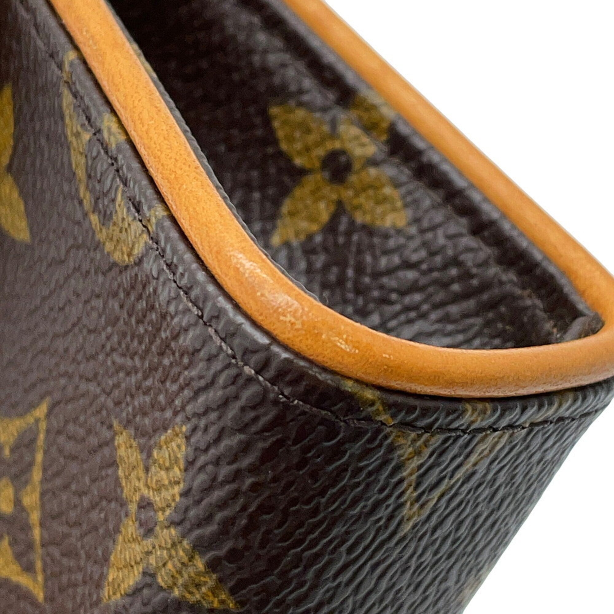 Louis Vuitton Monogram Beige Monogram Fanny Pack Pochette Pouch (Pre-Owned)