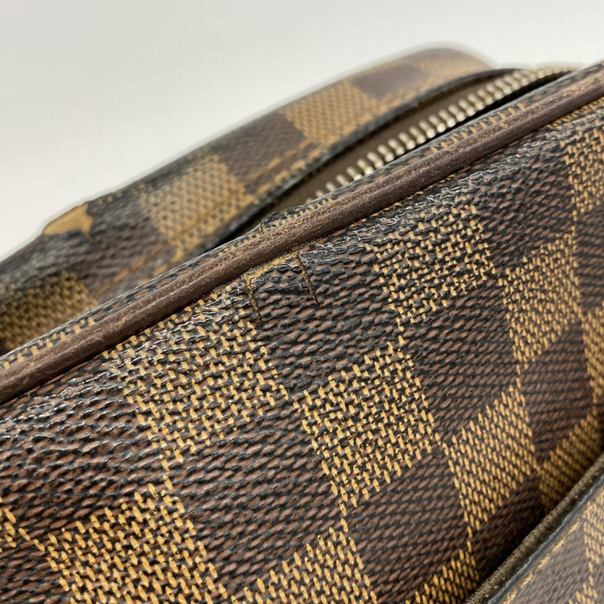 Louis Vuitton Brown Ebene Shoulder Bag (Pre-Owned)