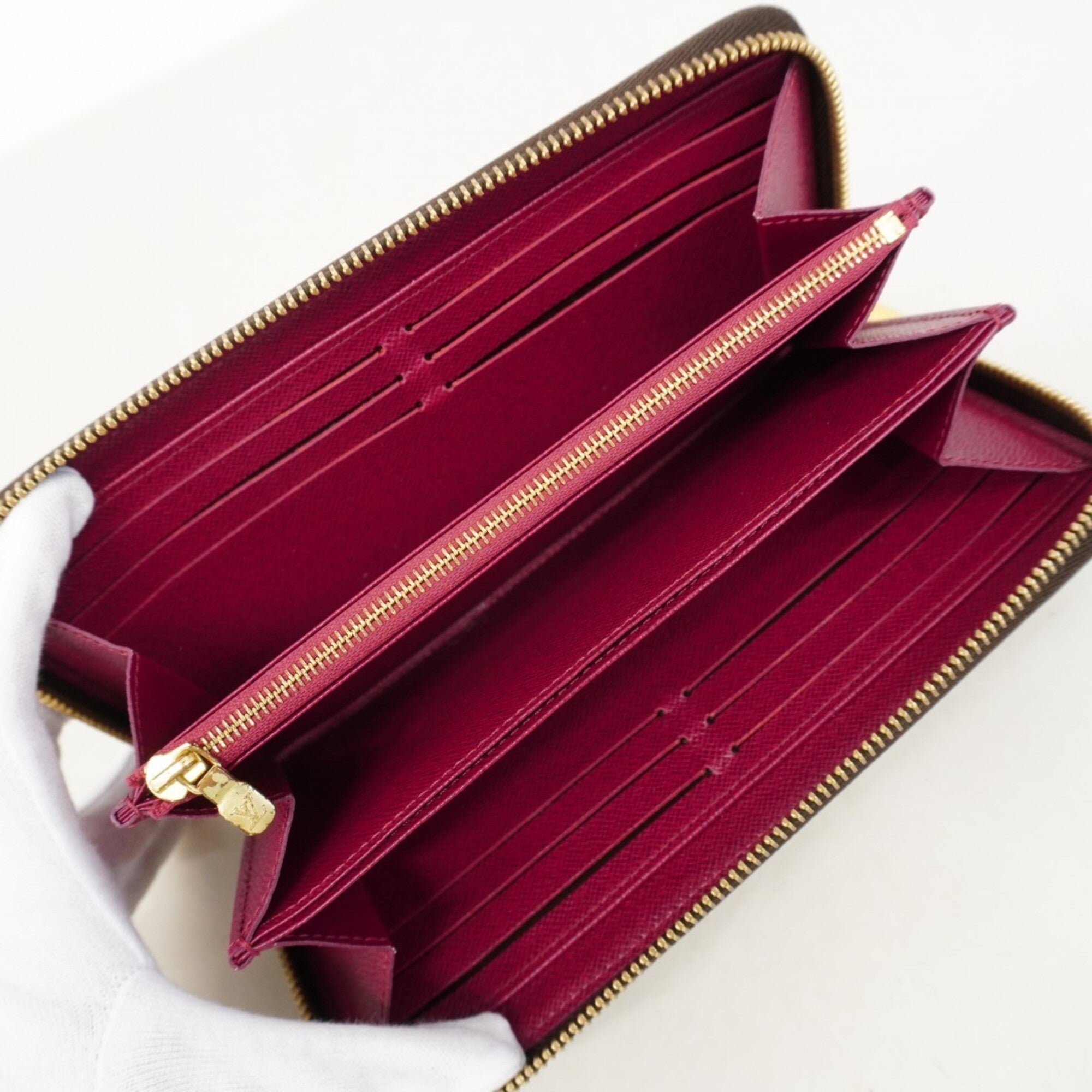 Louis Vuitton Fuchsia Long Wallet (Bi-Fold) (Pre-Owned)