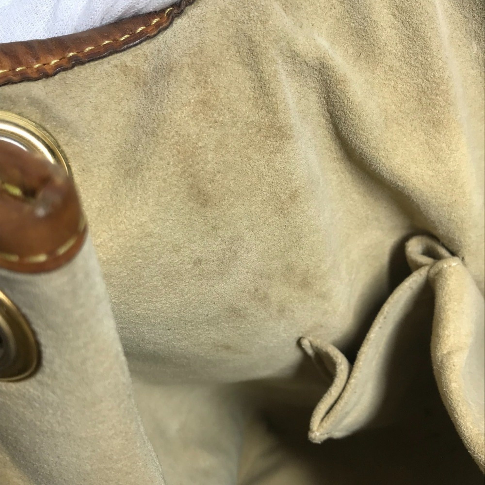 Louis Vuitton Brown Galle Monogram Monogram Handbag Shoulder Bag (Pre-Owned)