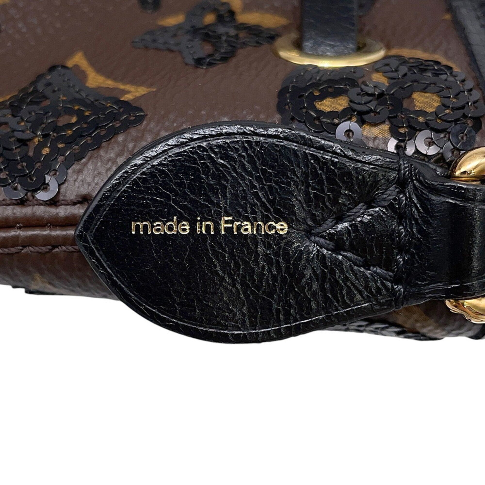 Louis Vuitton Black Brown Monogram Noir Monogram Handbag Shoulder Bag (Pre-Owned)