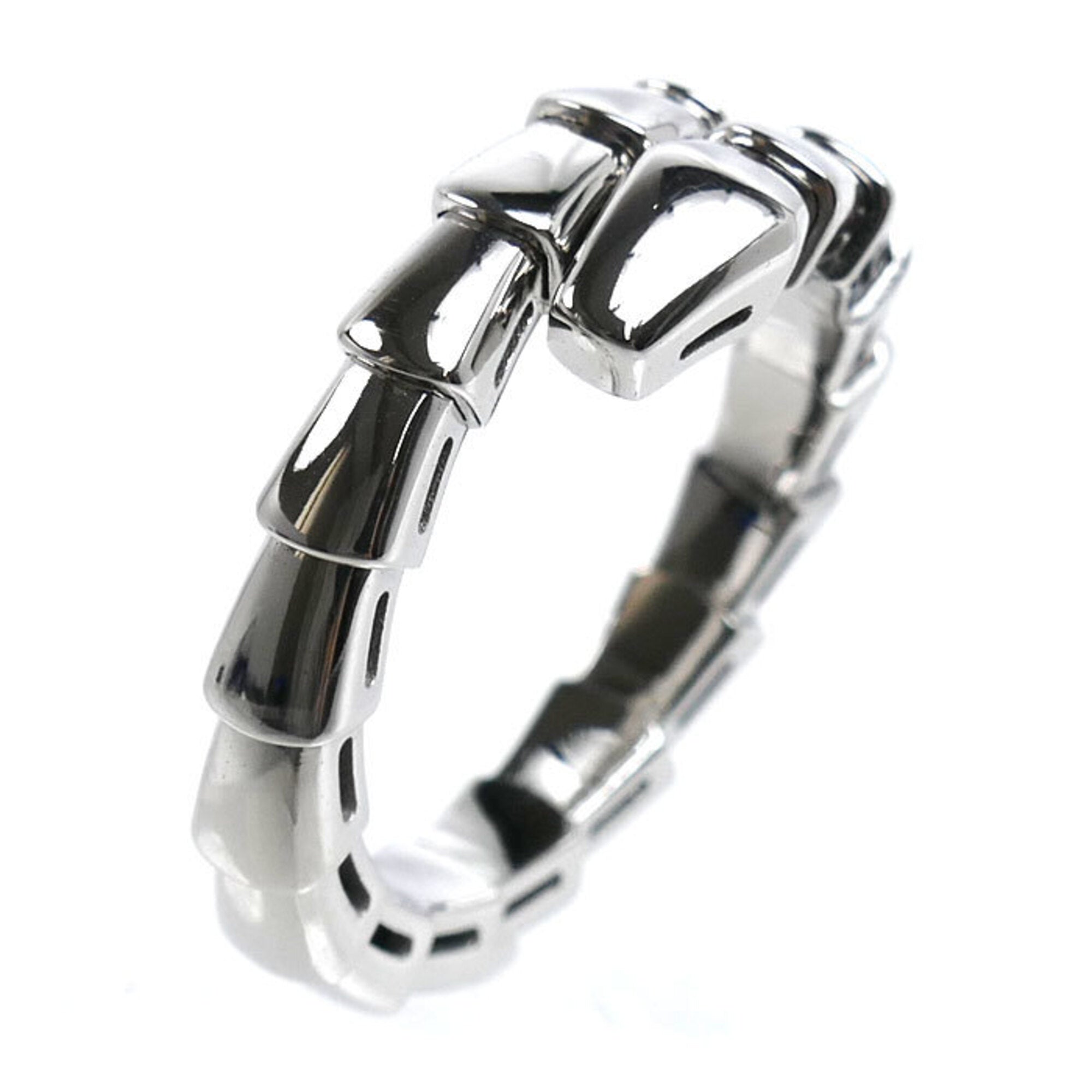 Bvlgari White Gold (18K) Band Ring (Pre-Owned)