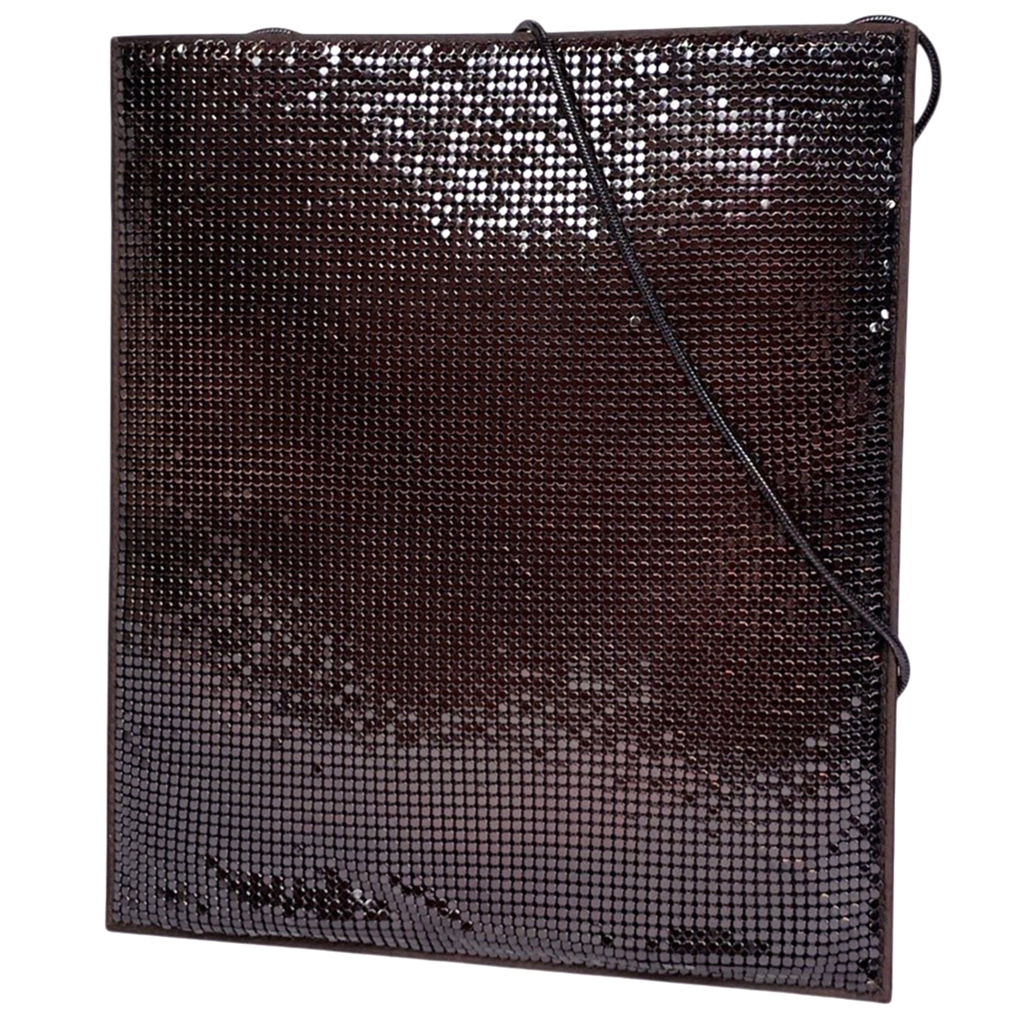Gucci Brown Metal Fabric Shoulder Bag (Pre-Owned)