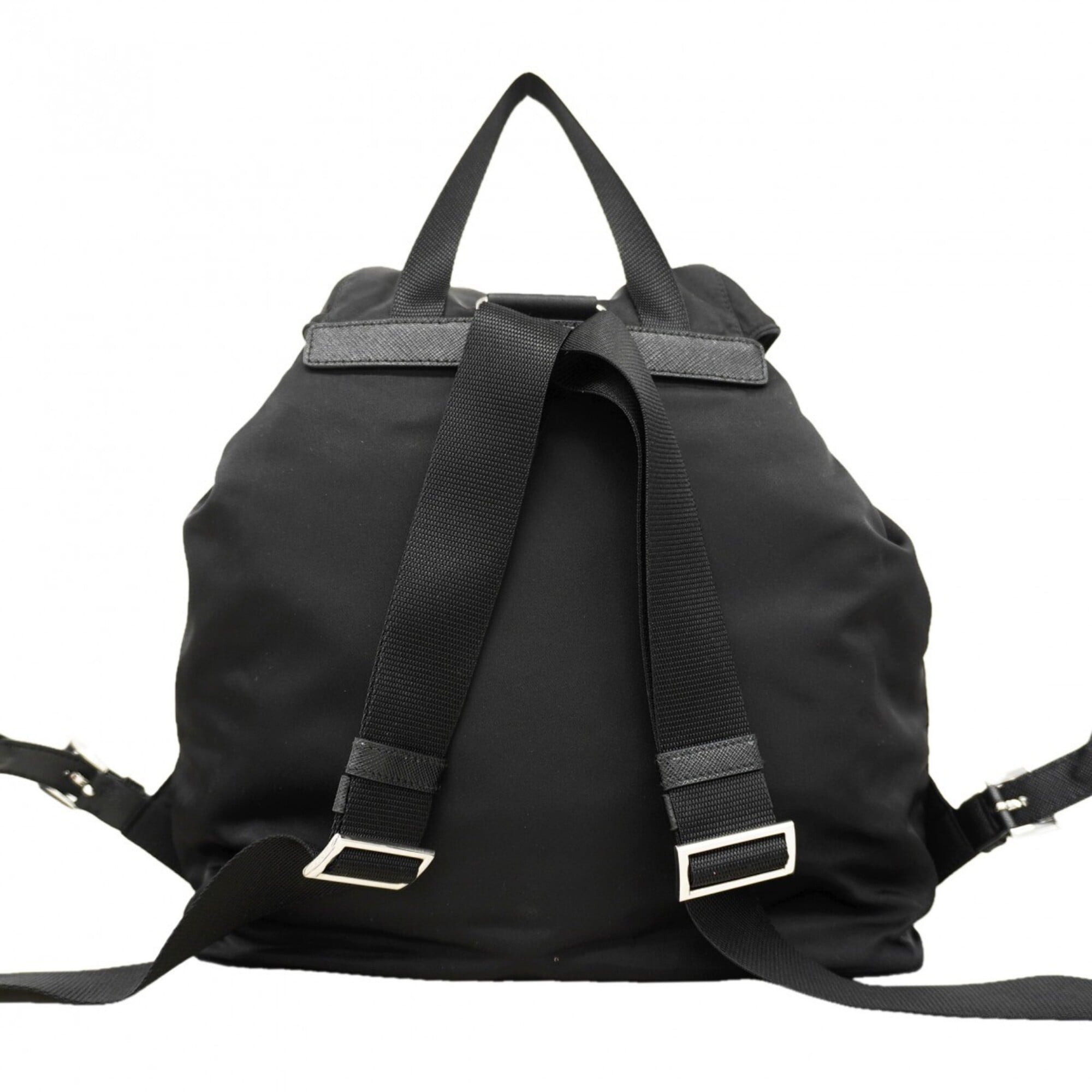 Prada Black Nylon Backpack (Pre-Owned)
