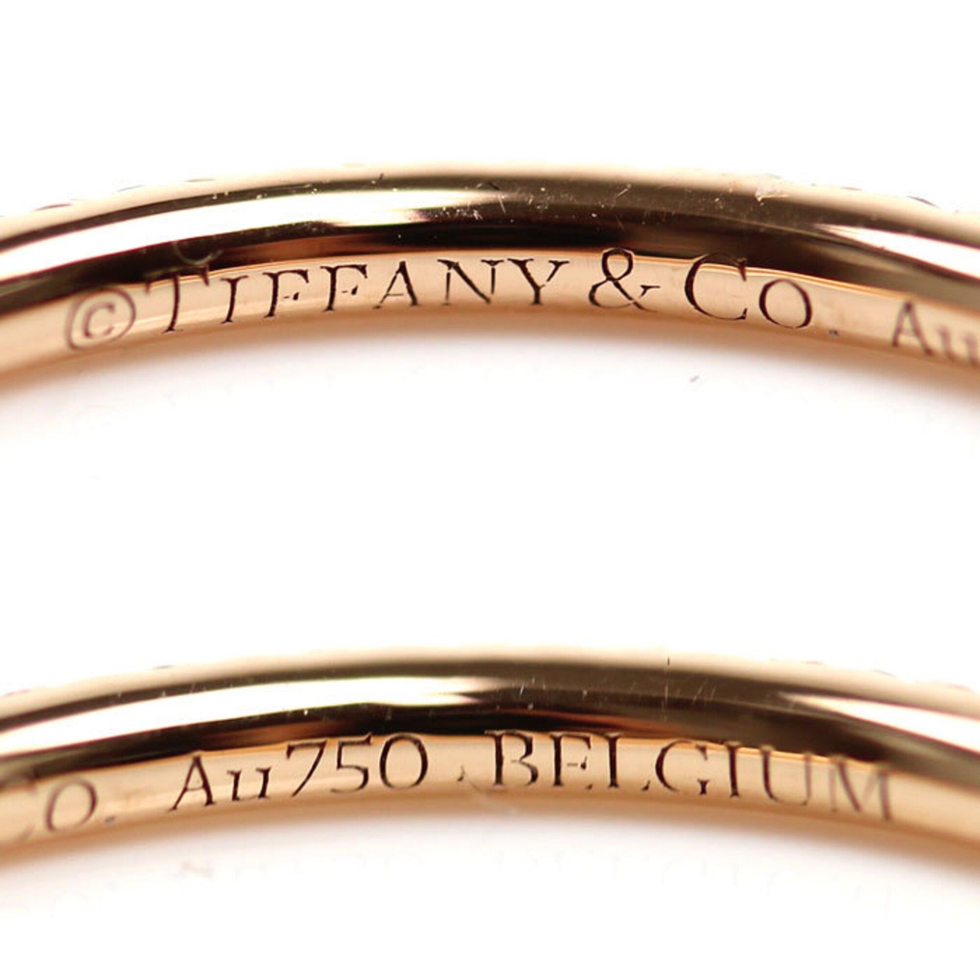 Tiffany Pink Gold (18K) Band Ring (Pre-Owned)