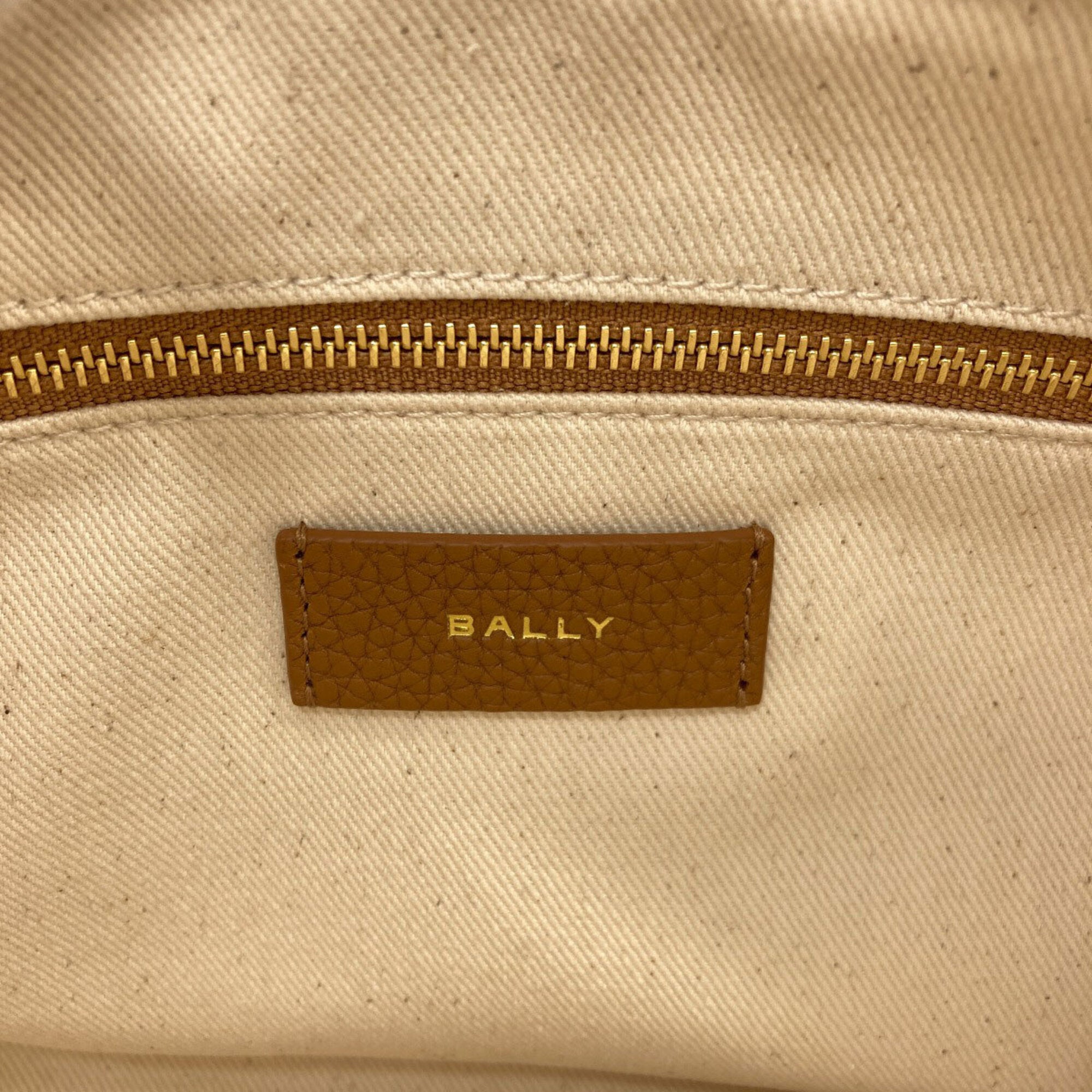 Bally Brown Pvc Leather Shoulder Bag (Pre-Owned)