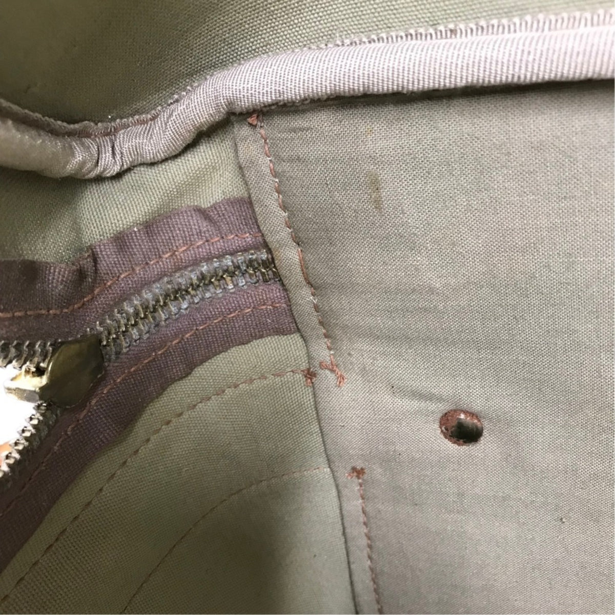 Gucci Beige Gg Supreme Leather Boston Bag (Pre-Owned)