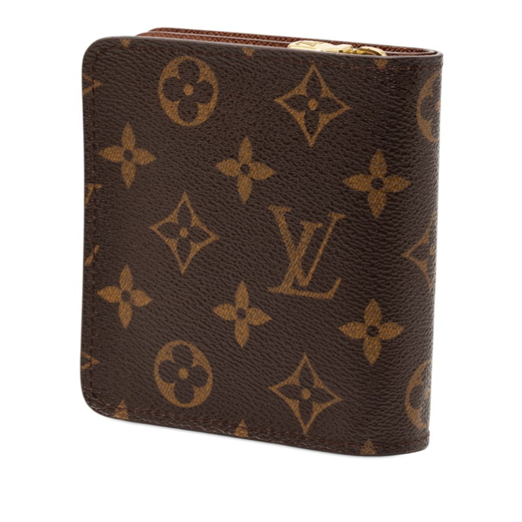 Louis Vuitton Brown Monogram Pvc Leather Wallet (Bi-Fold) (Pre-Owned)
