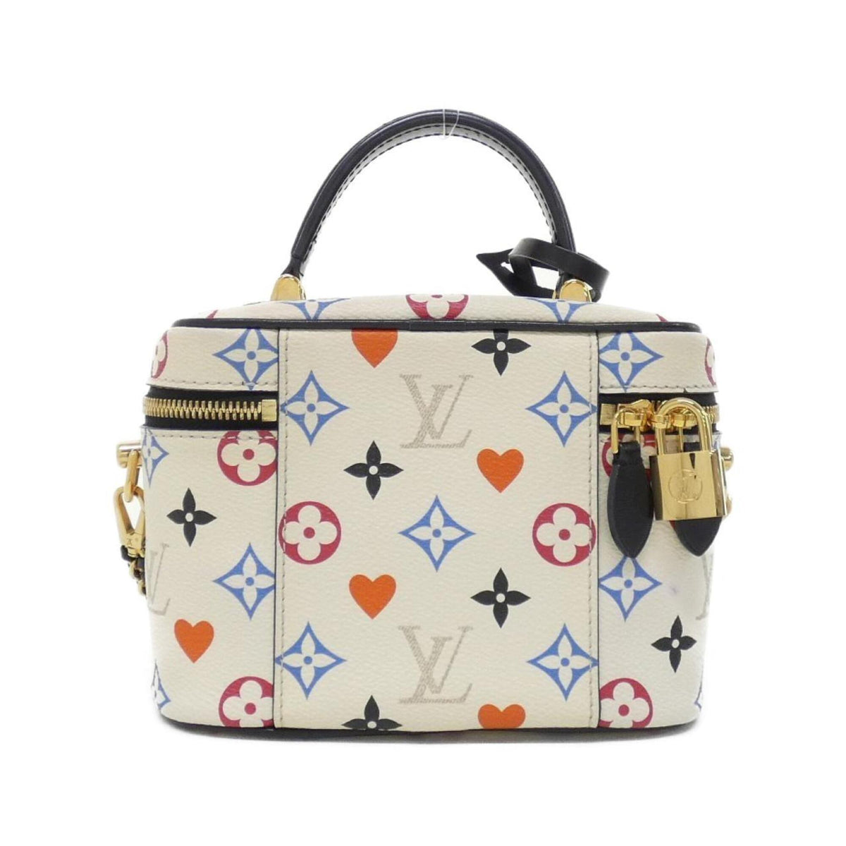 Louis Vuitton Blanc Coated Canvas Handbag (Pre-Owned)
