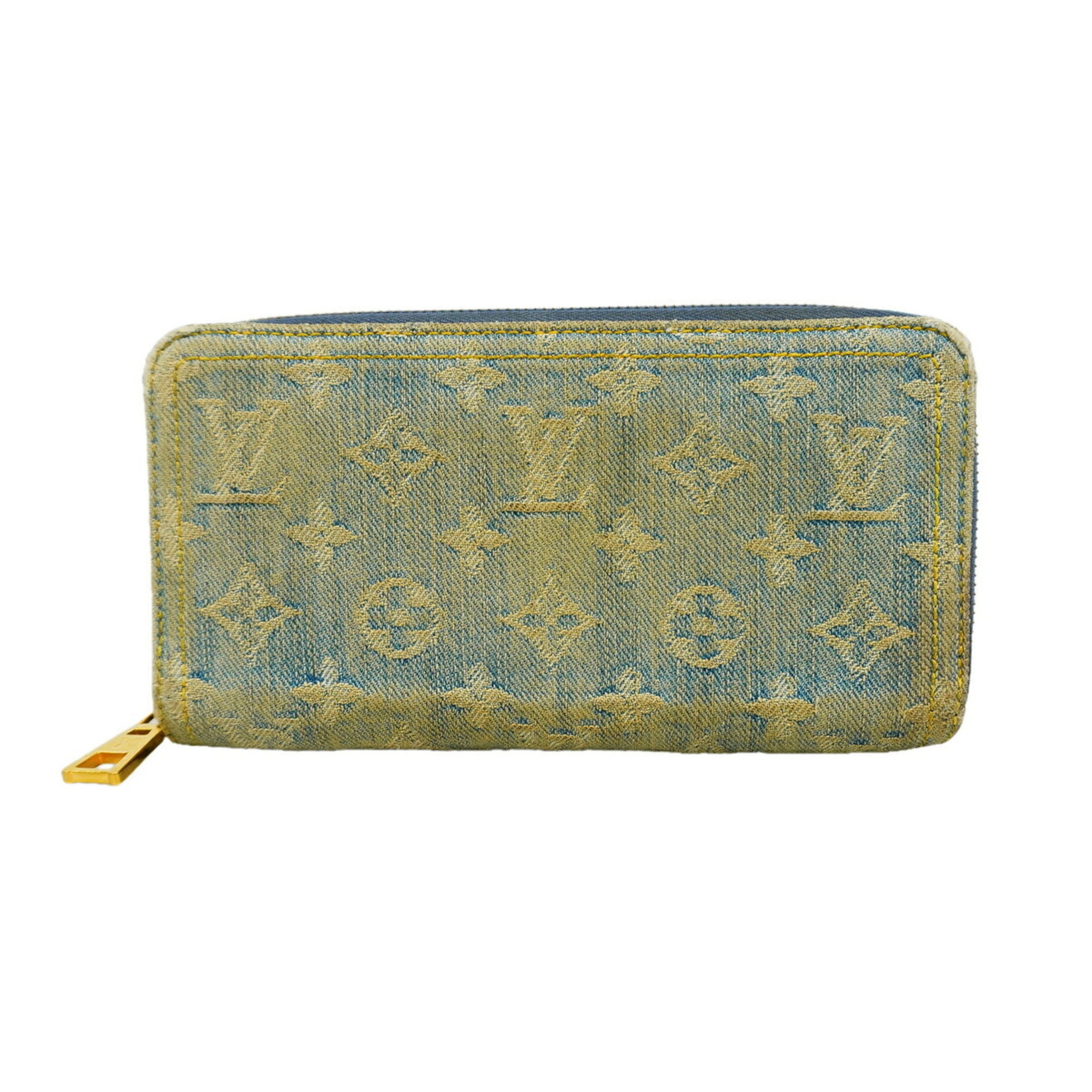 Louis Vuitton Blue Long Wallet (Bi-Fold) (Pre-Owned)