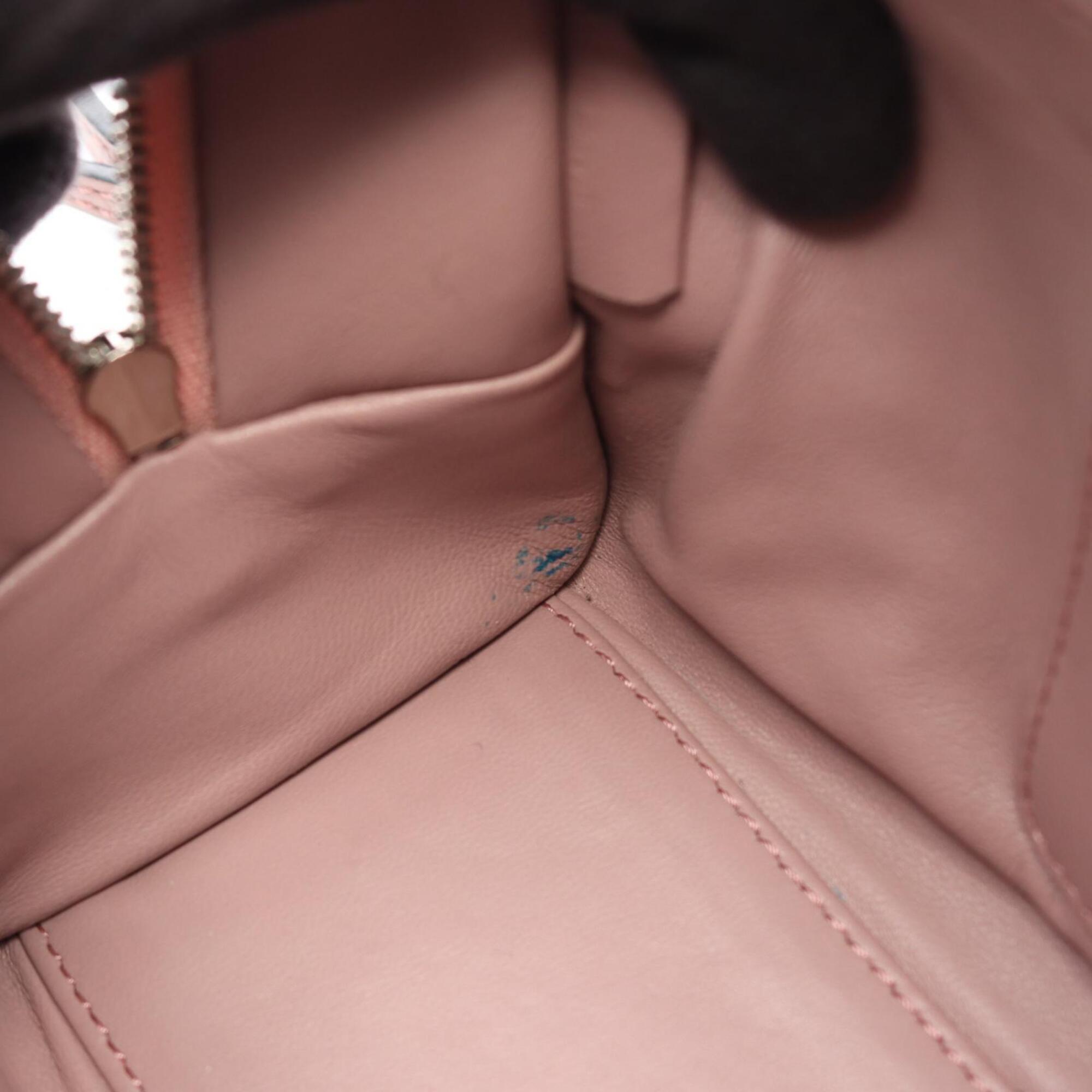 Loewe Pink Leather Handbag (Pre-Owned)