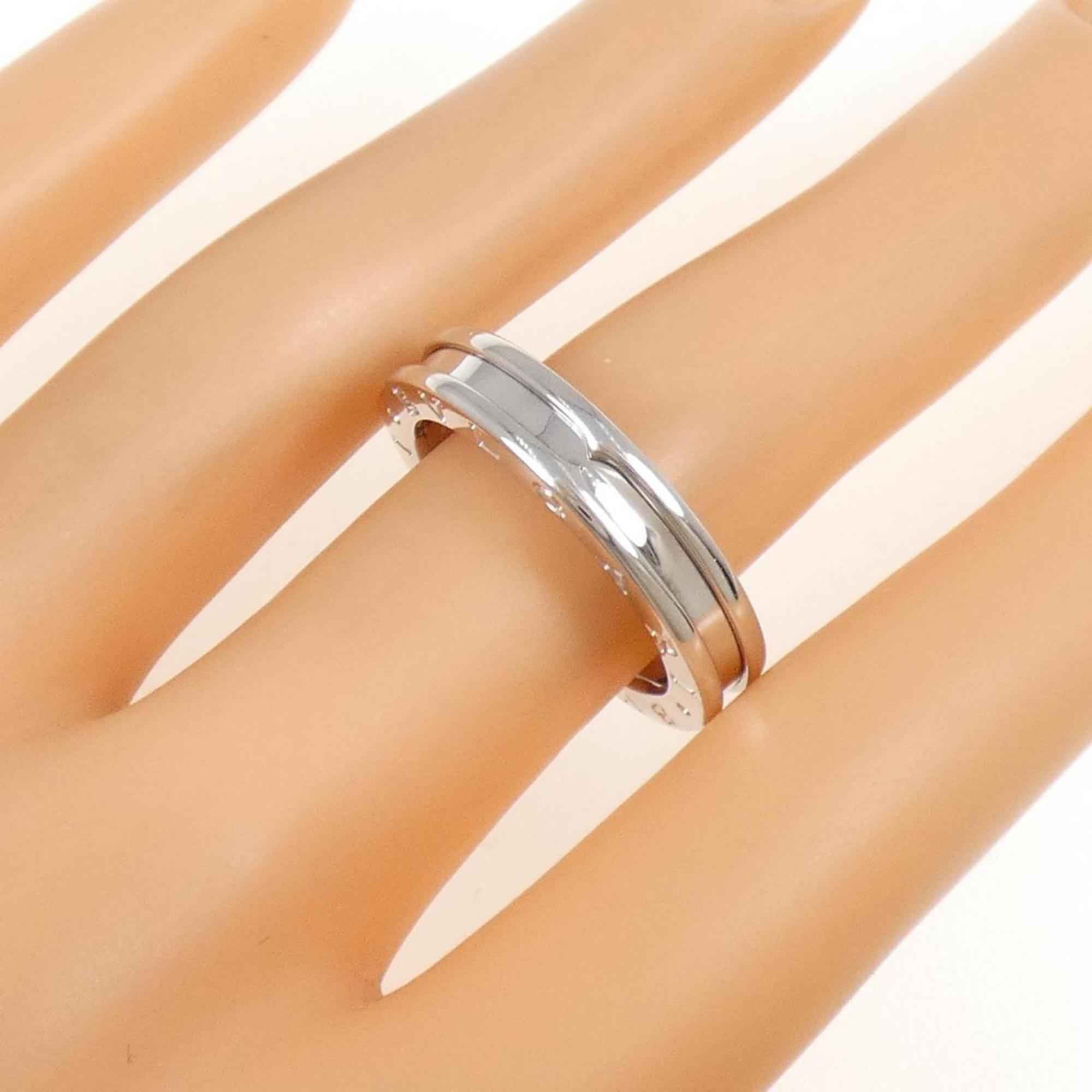 Bvlgari White Gold White Gold Band Ring (Pre-Owned)