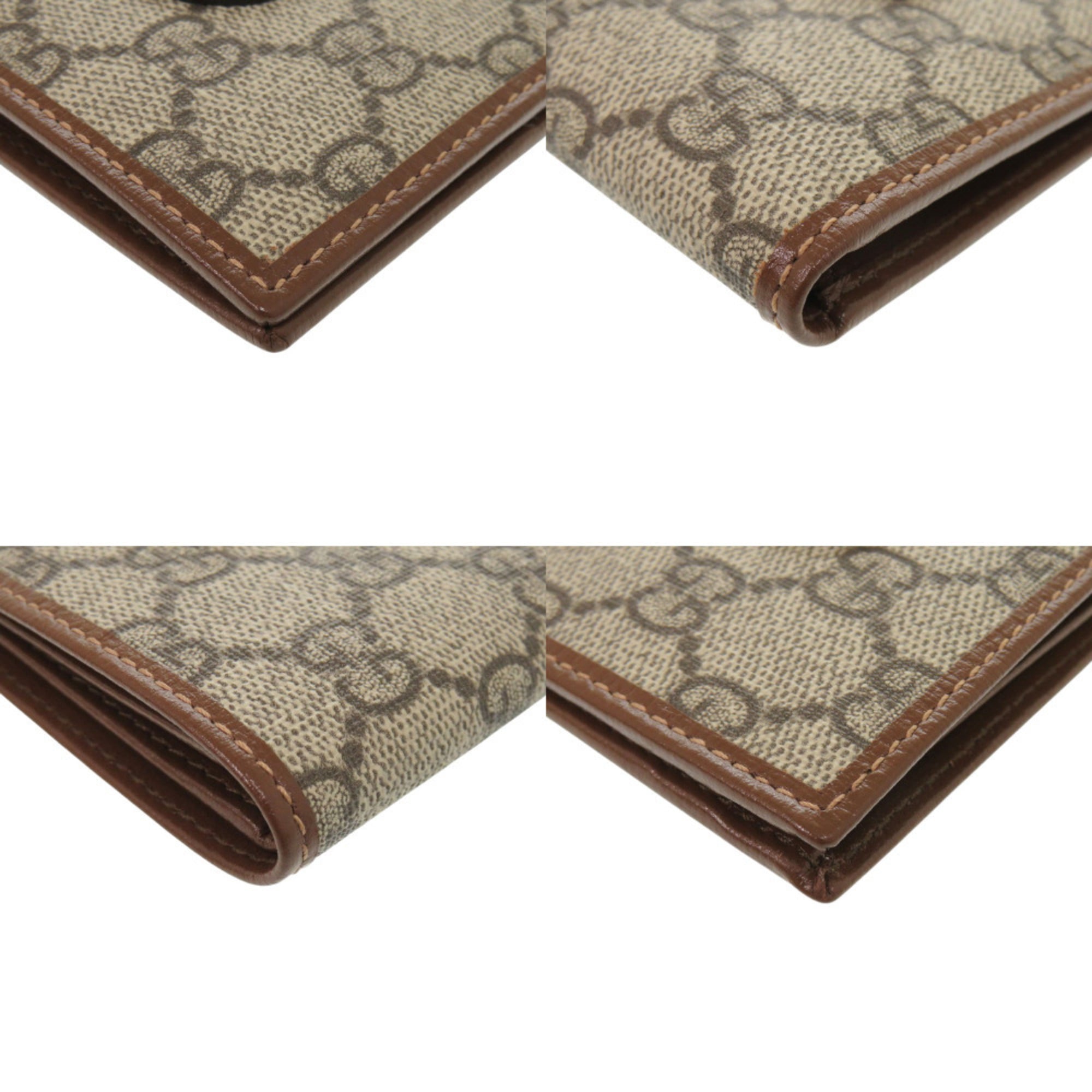 Gucci Beige Gg Supreme Wallet (Bi-Fold) (Pre-Owned)