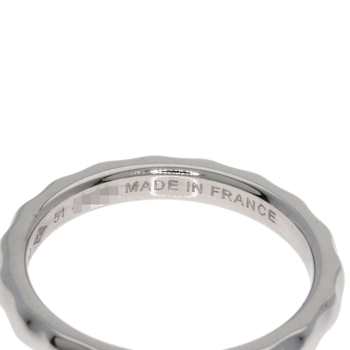 Louis Vuitton White Gold (18K) Band Ring (Pre-Owned)