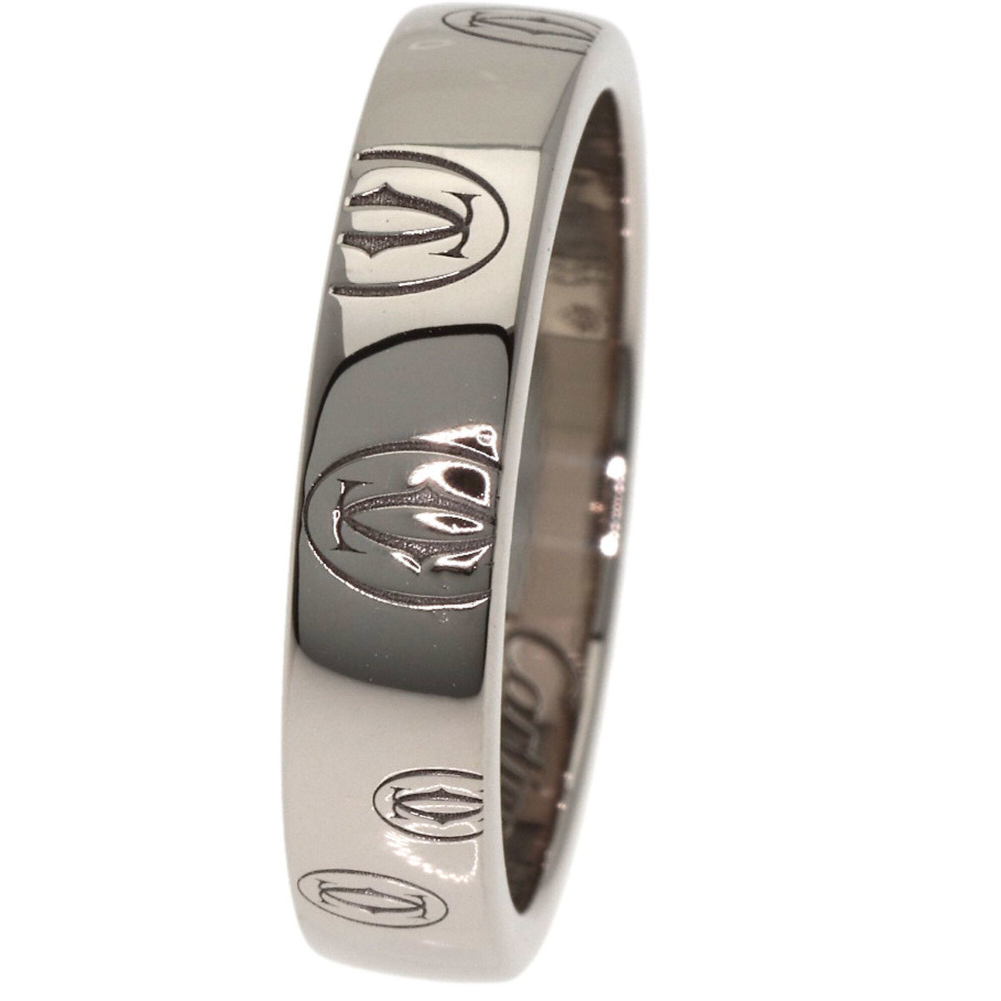 Cartier Happy Birthday White Gold (18K) Band Ring (Pre-Owned)