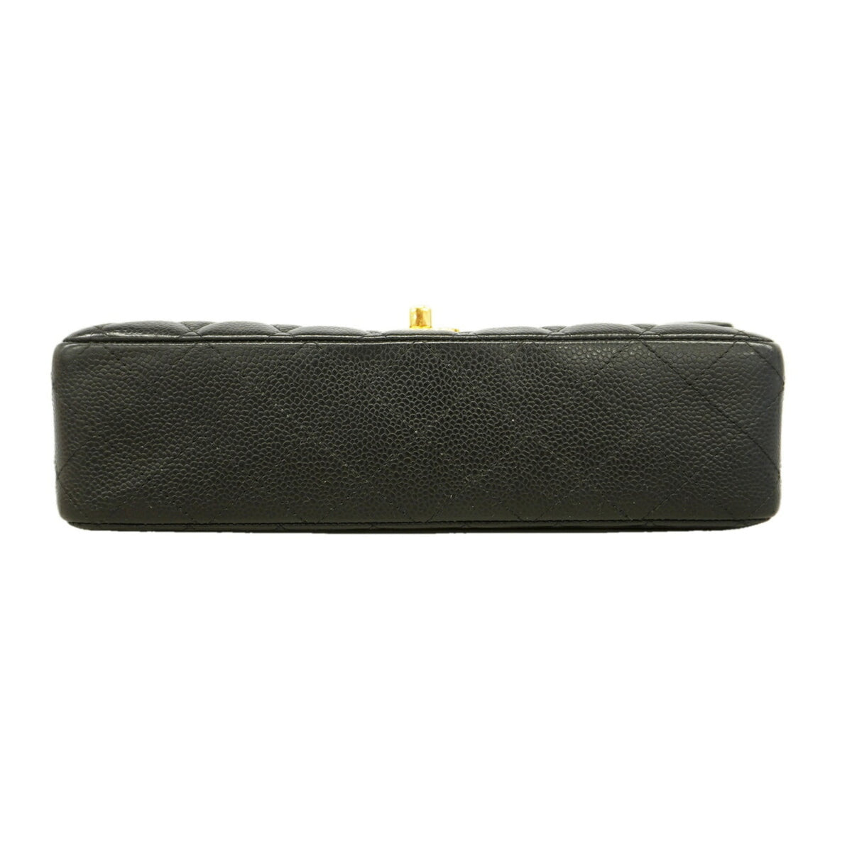 Chanel Black Grained Calfskin Shoulder Bag (Pre-Owned)
