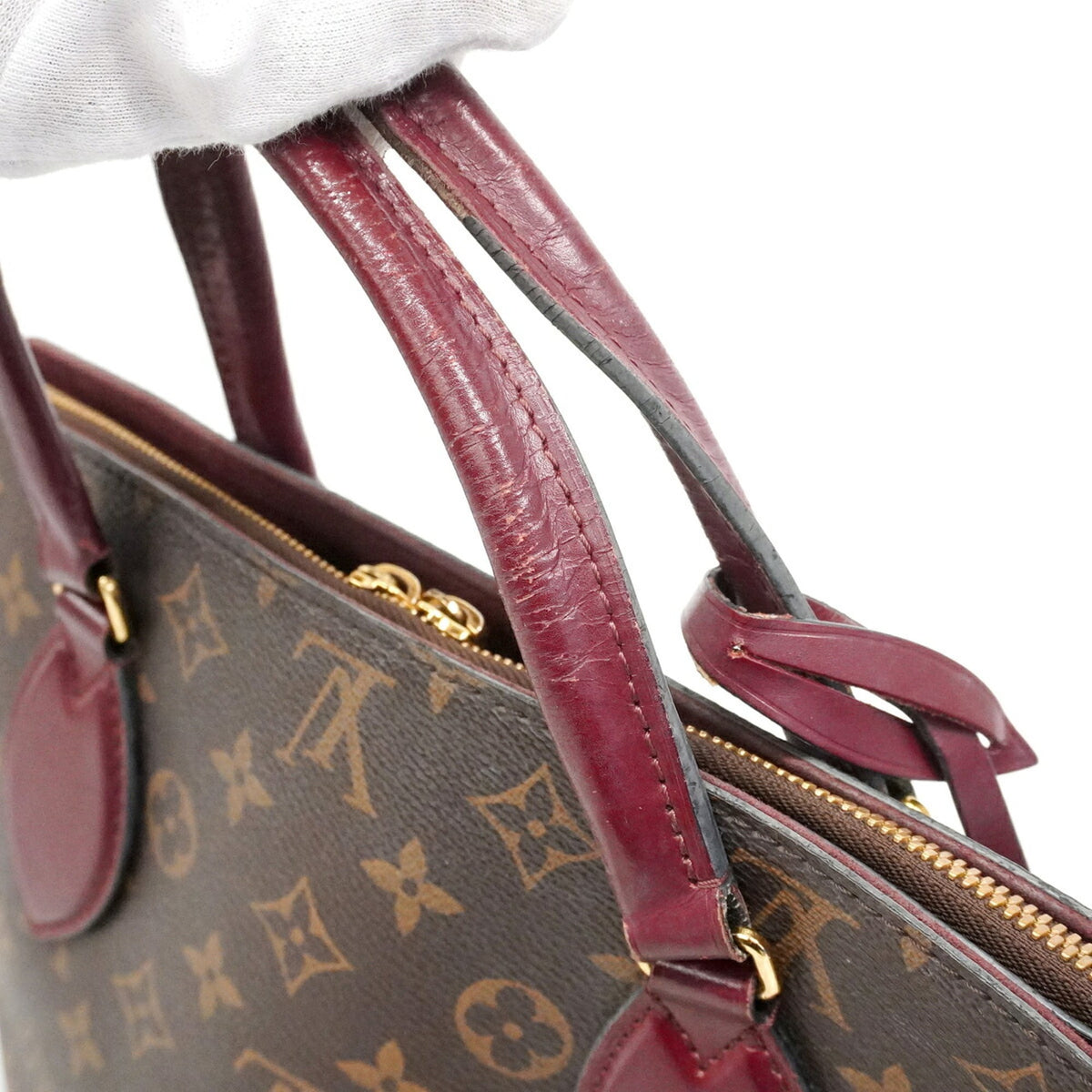 Louis Vuitton Bordeaux Brown Handbag (Pre-Owned)